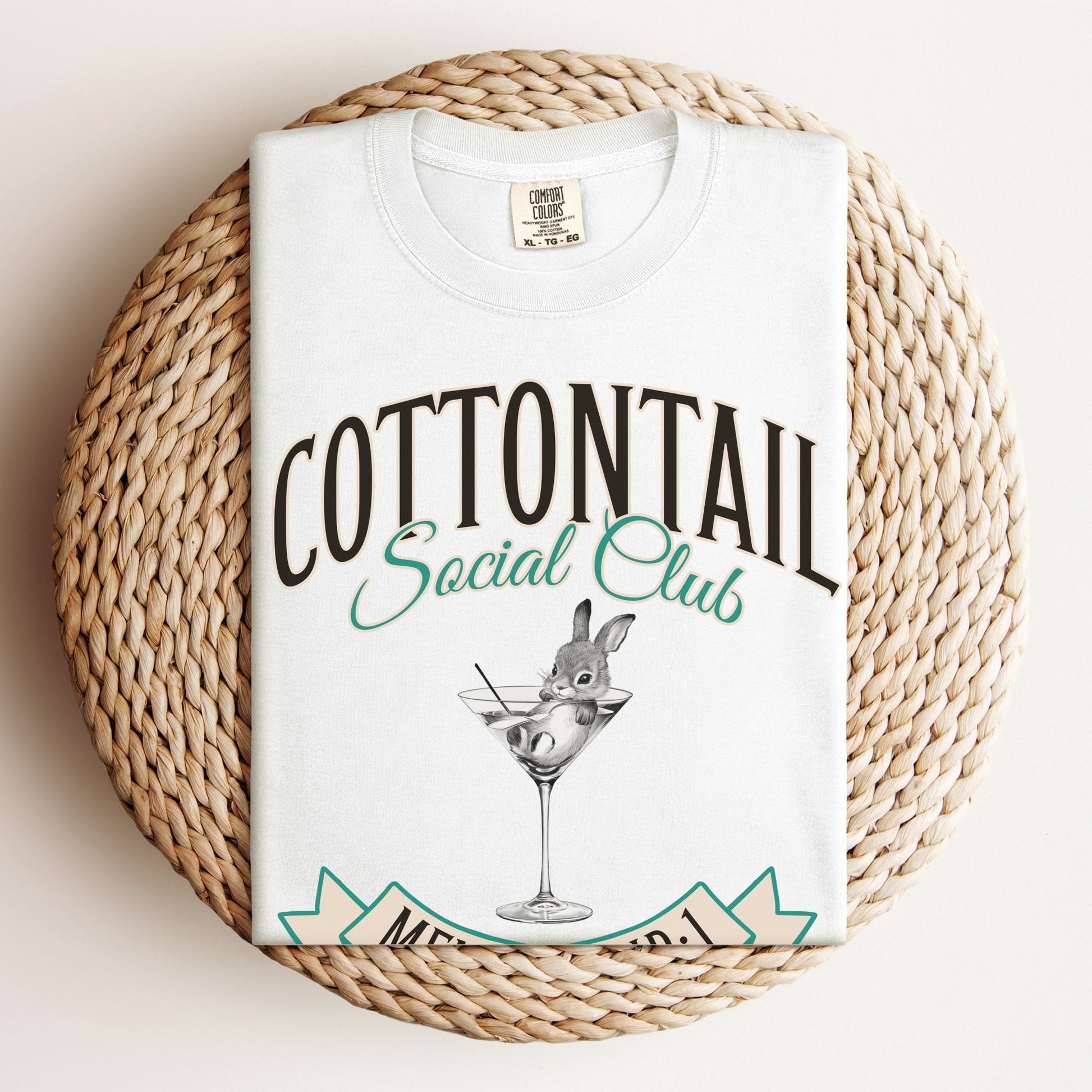 Cottontail Social Club Unisex Garment - dyed Heavyweight T-Shirt - Chester & Co.