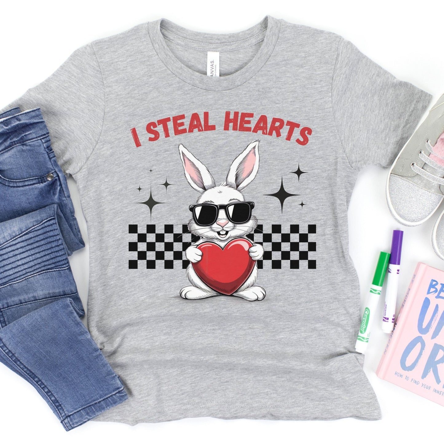 I Steal Hearts Youth Short Sleeve T-Shirt - Chester & Co.