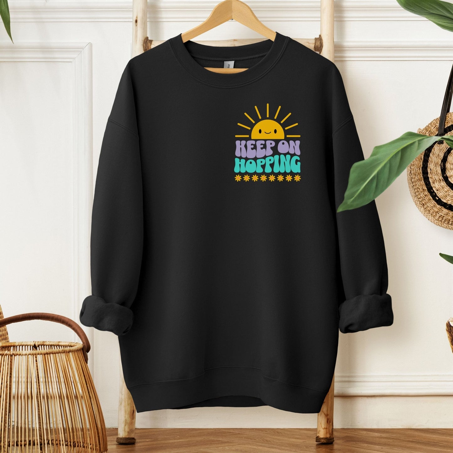 Keep On Hopping Unisex Sweatshirt - Chester & Co.