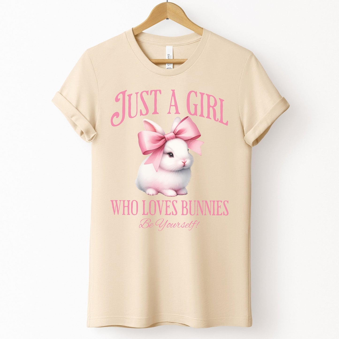 Just a Girl Who Loves Bunnies Unisex T-Shirt - Chester & Co.