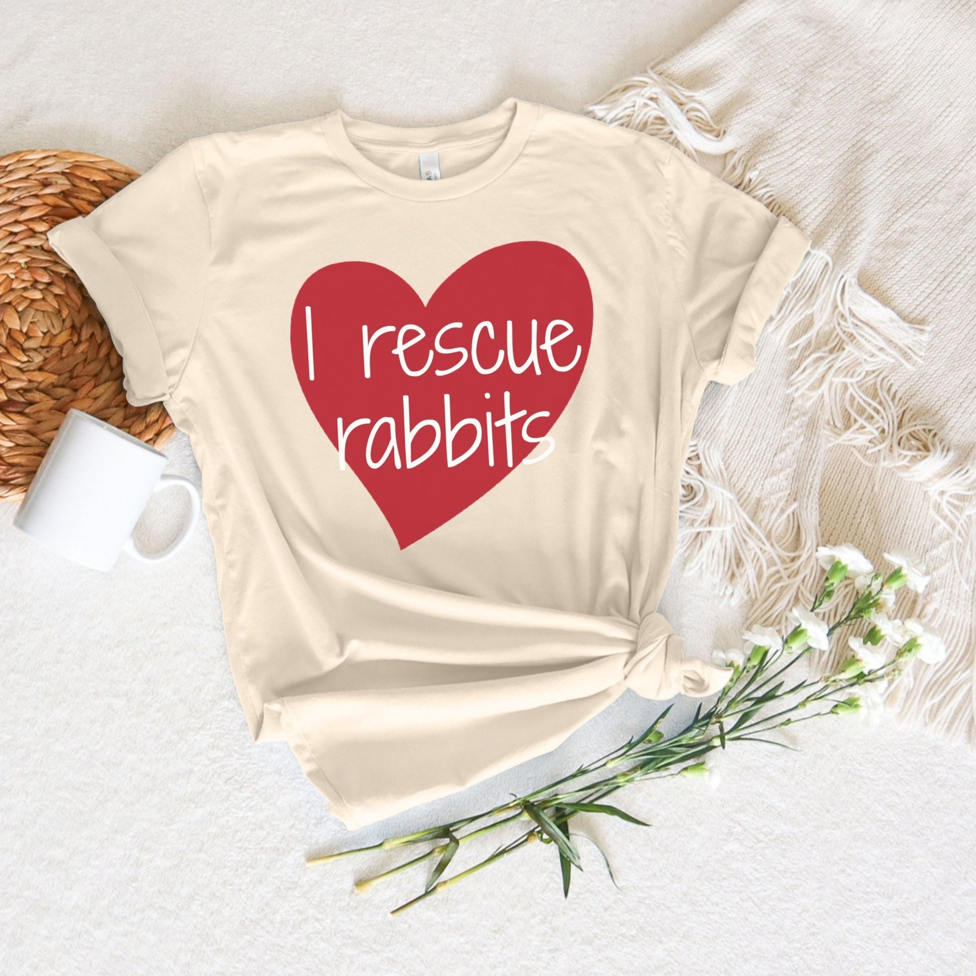 I Rescue Rabbits Unisex T-Shirt - Chester & Co.