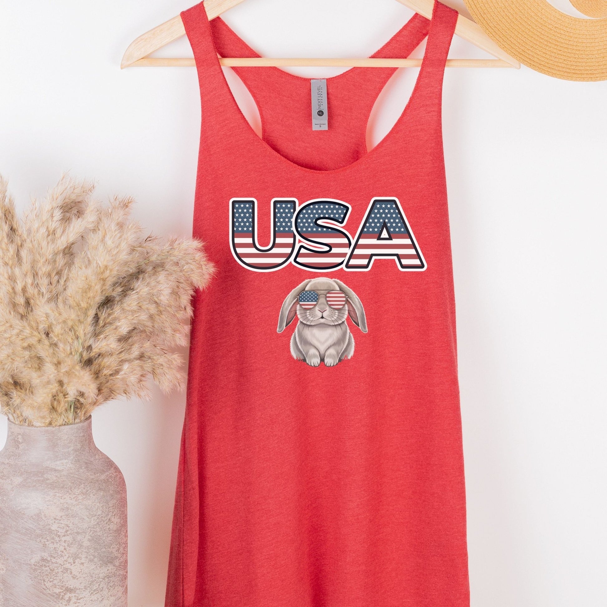 USA Rabbit Women's Racerback Tank - Chester & Co.