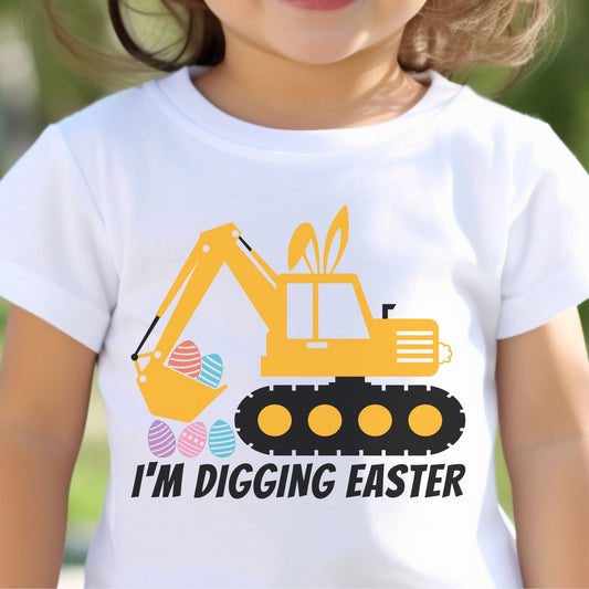 I'm Digging Easter Toddler Short Sleeve Tee - Chester & Co.