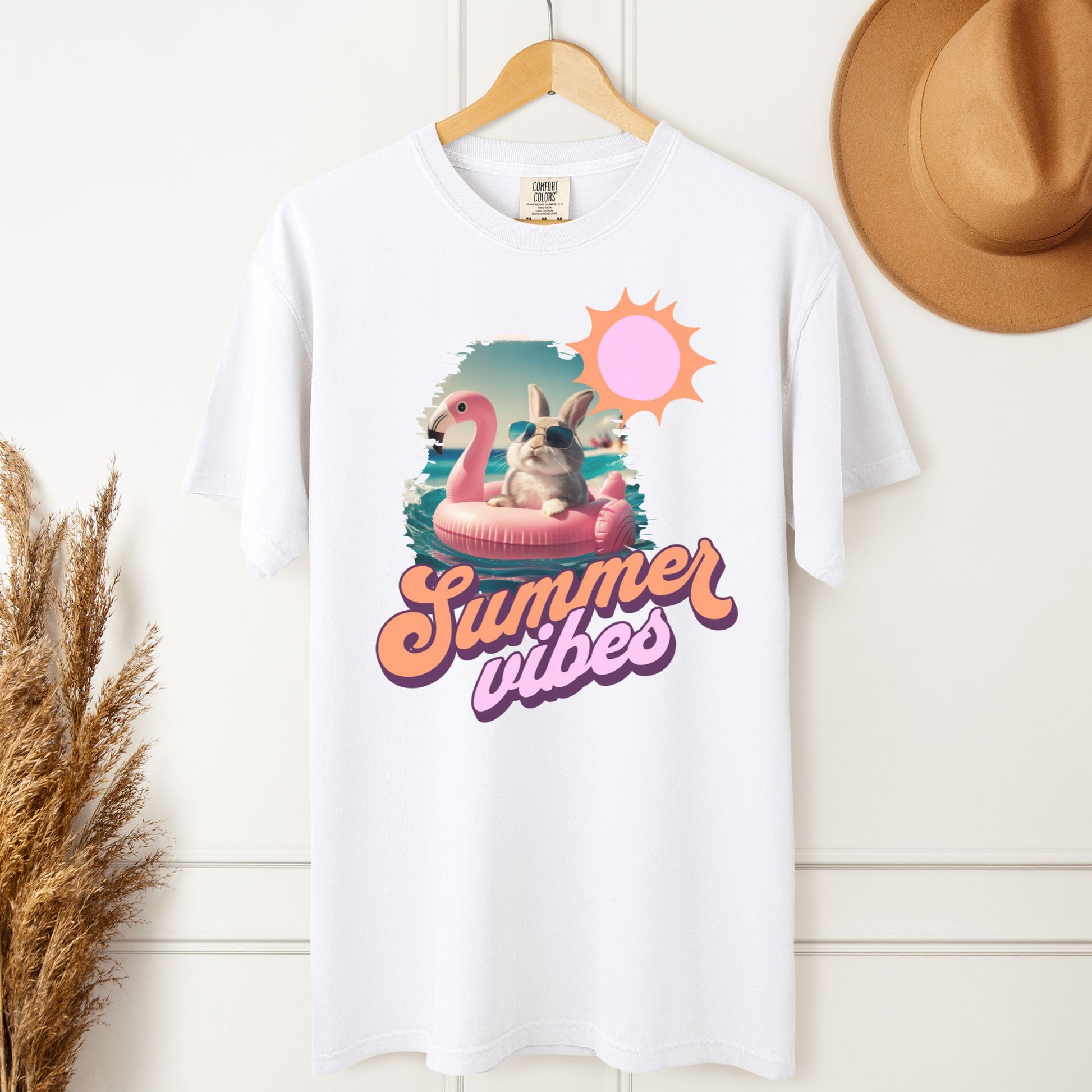 Summer Vibes Unisex Garment - Dyed Heavyweight T-Shirt - Chester & Co.