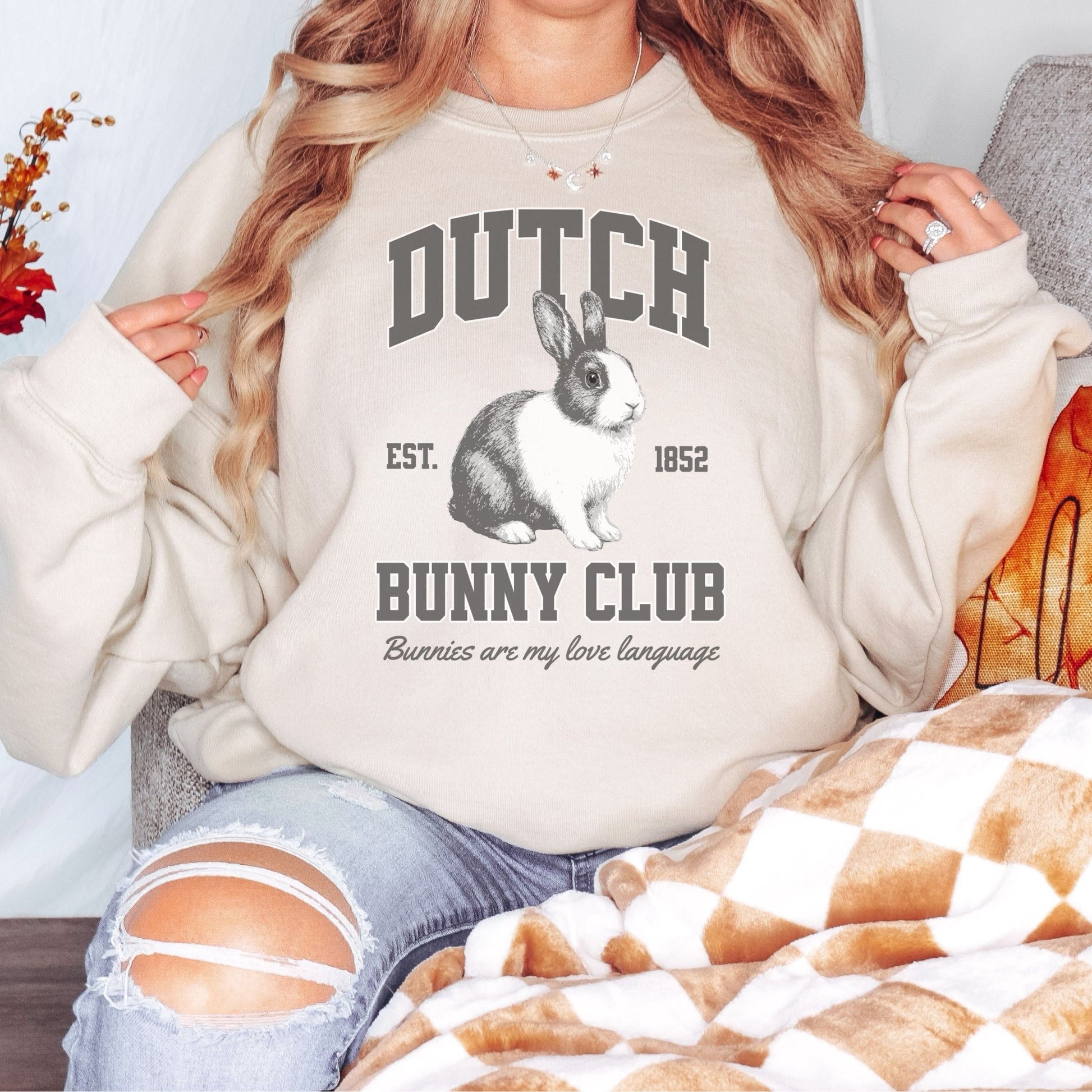 Dutch Bunny Club Unisex Sweatshirt - Chester & Co.