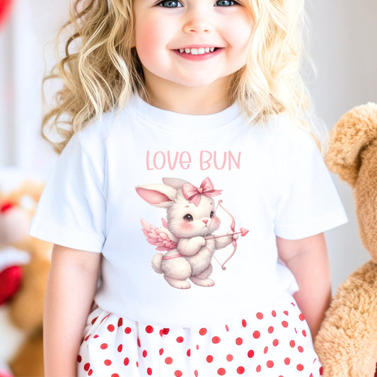 Love Bun Toddler Short Sleeve Tee - Chester & Co.