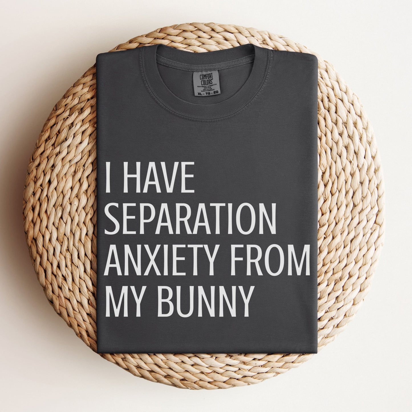 Separation Anxiety Unisex Garment - dyed Heavyweight T-Shirt - Chester & Co.