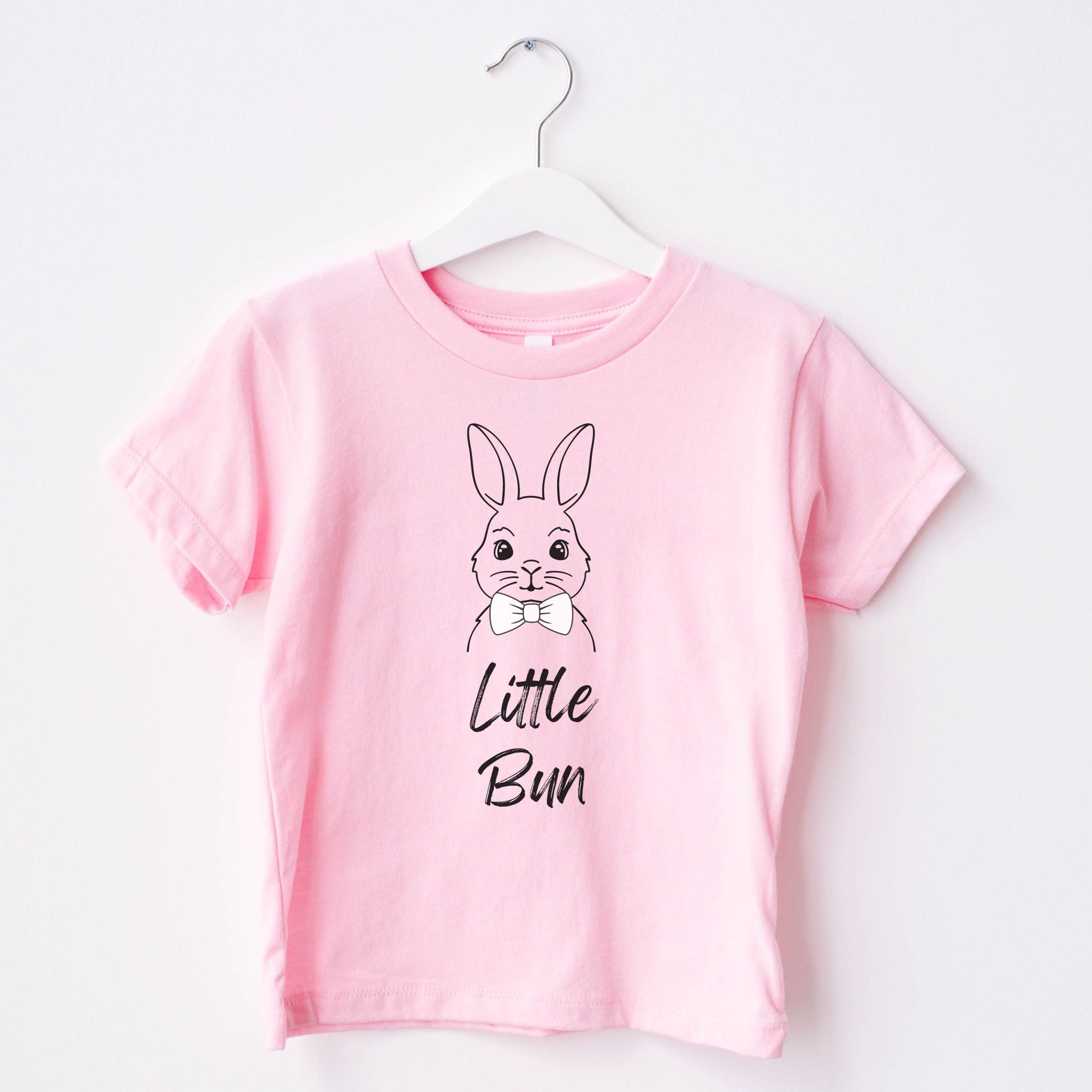 Little Bun Bowtie Toddler Short Sleeve Tee - Chester & Co.