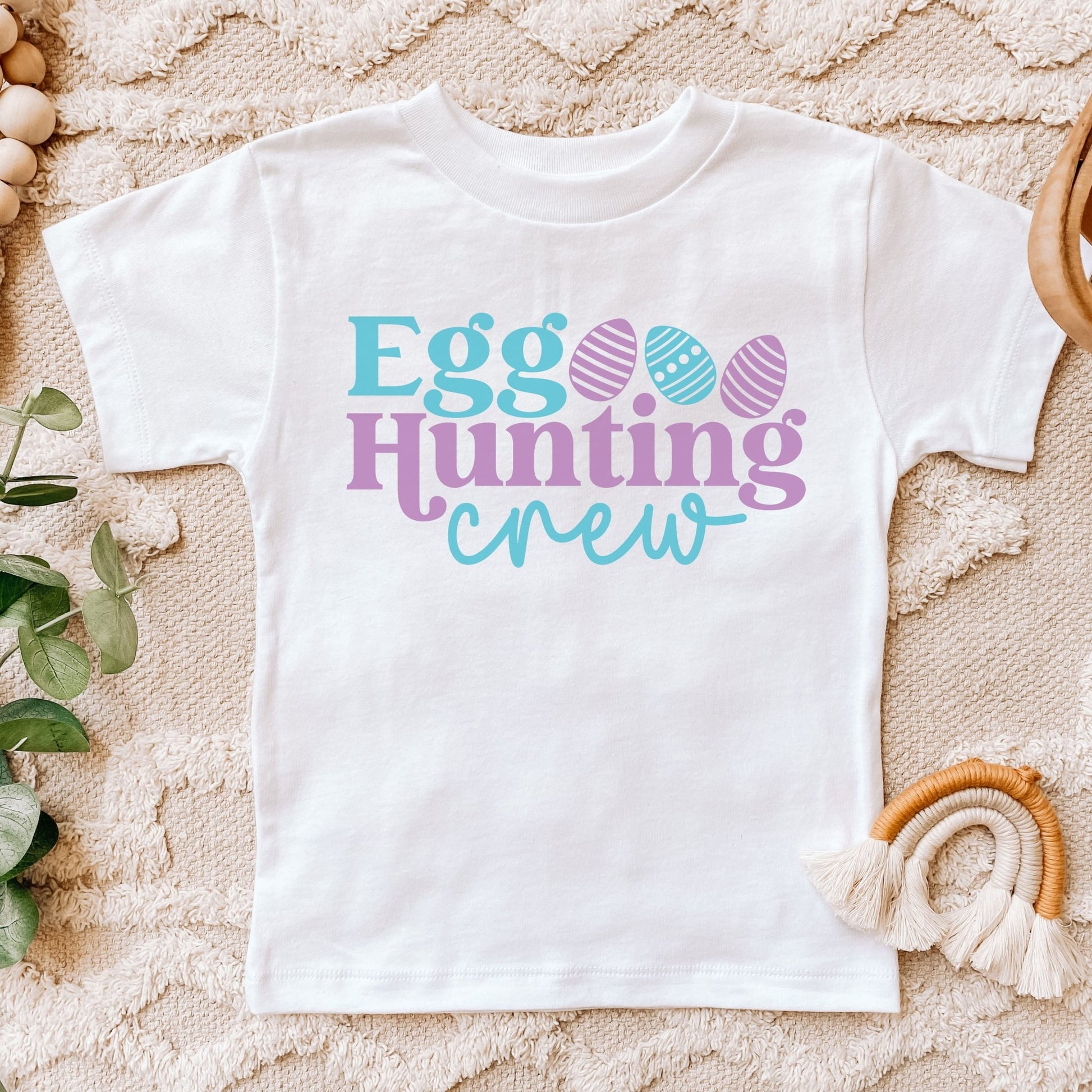 Egg Hunting Crew Toddler Short Sleeve Tee - Chester & Co.
