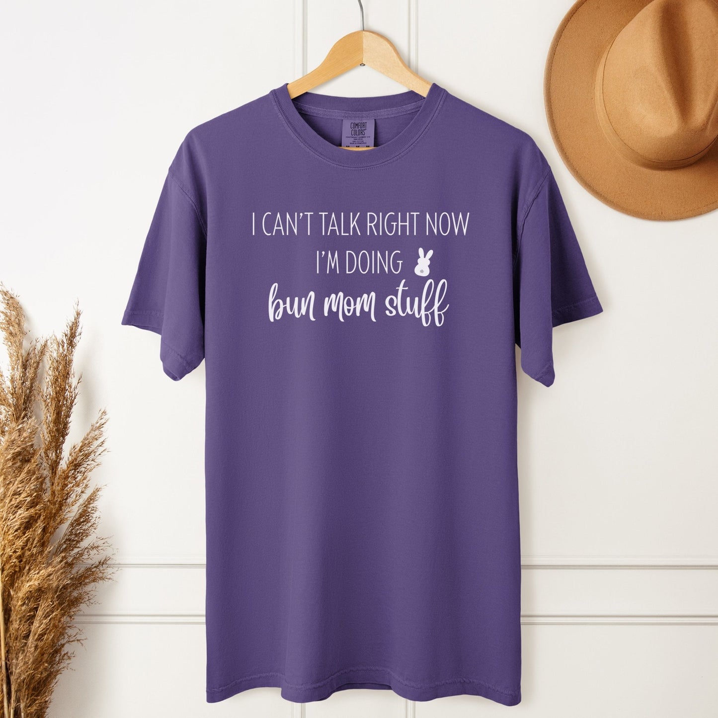 Doing Bun Mom Stuff Unisex Garment - dyed Heavyweight T-Shirt - Chester & Co.
