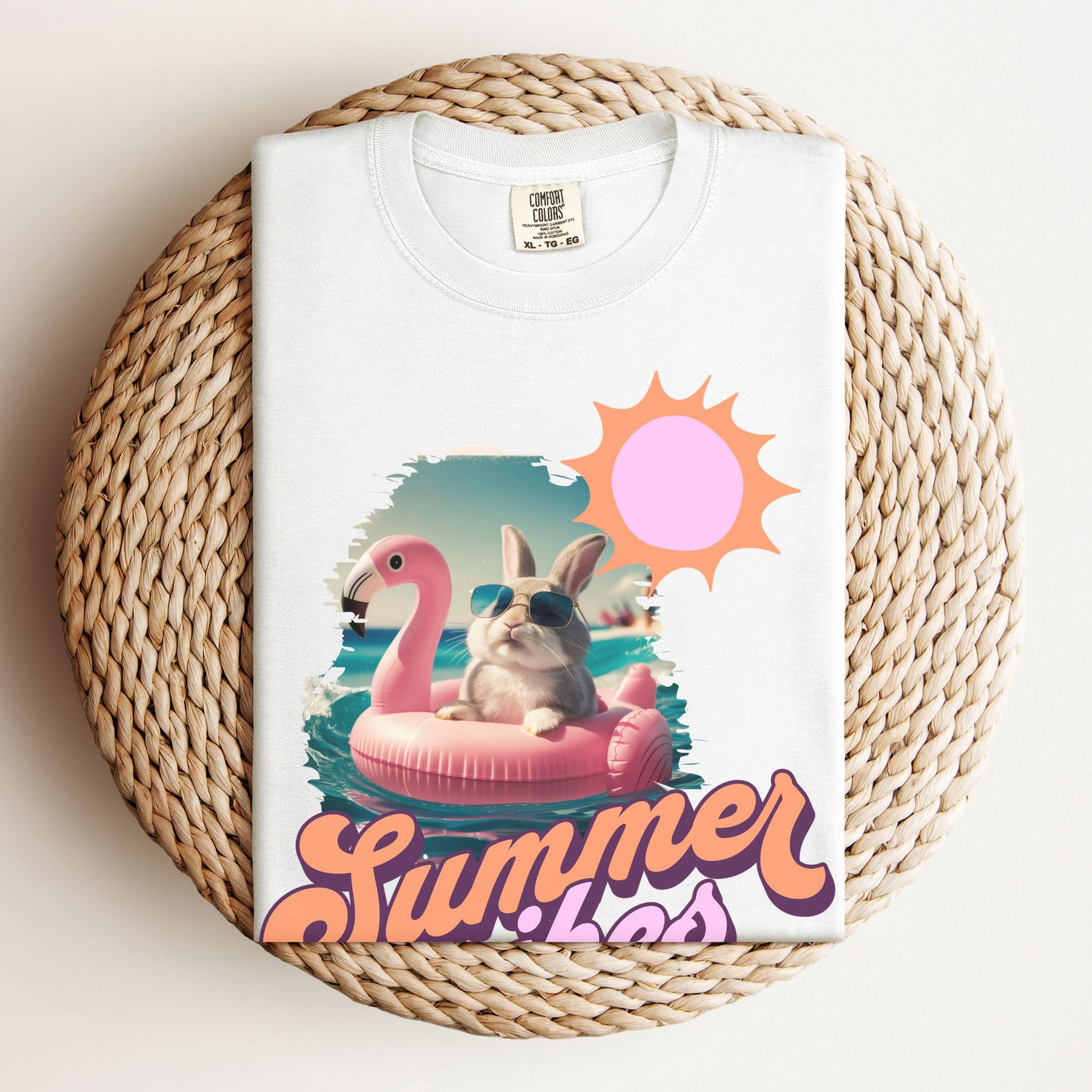 Summer Vibes Unisex Garment - Dyed Heavyweight T-Shirt - Chester & Co.