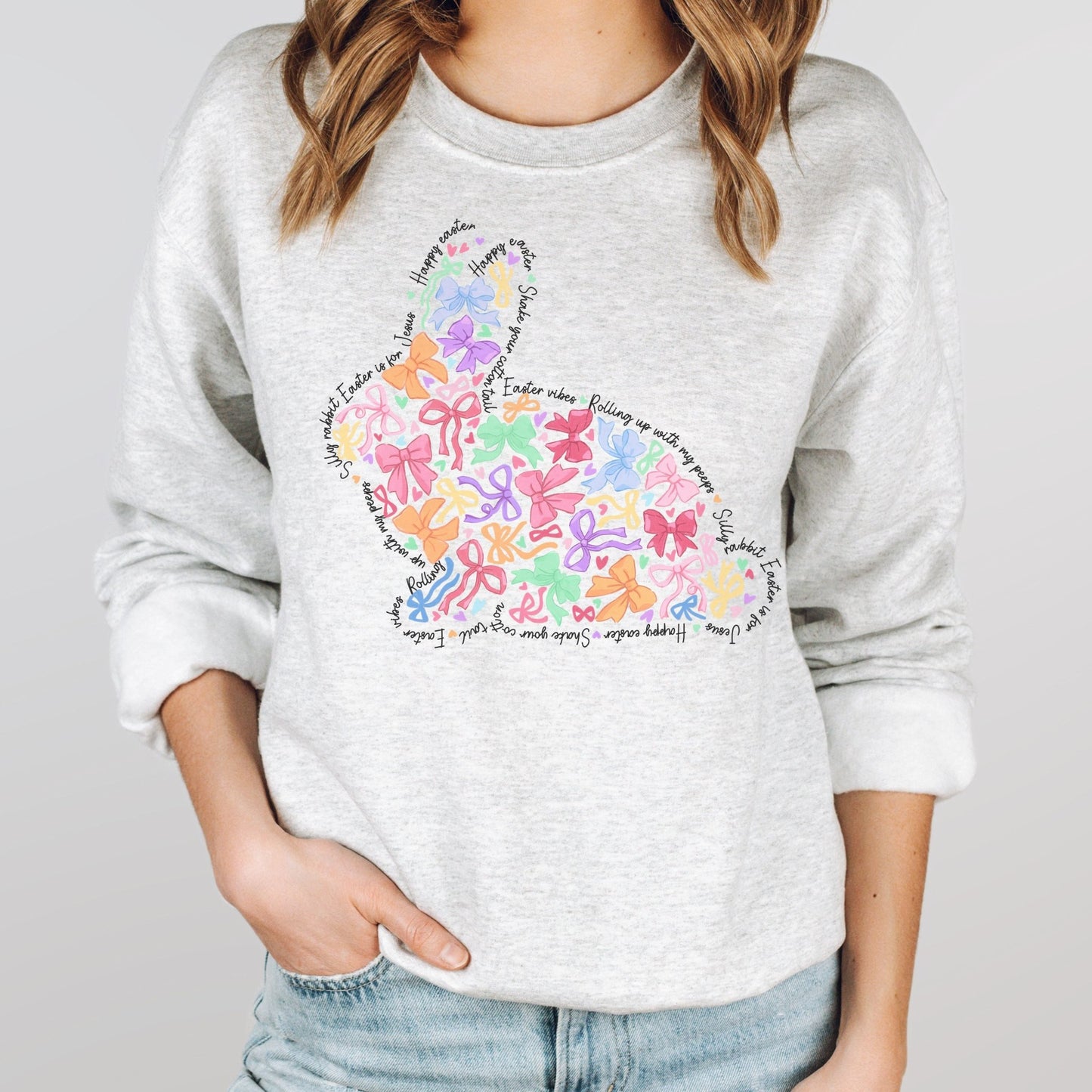 Bunny of Bows Unisex Sweatshirt - Chester & Co.