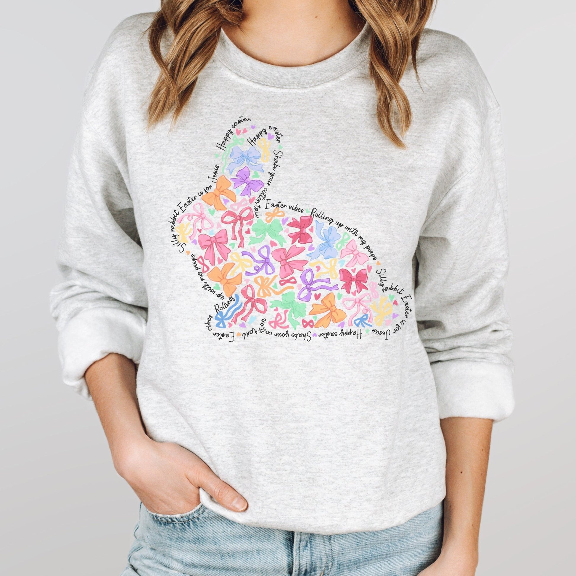 Bunny of Bows Unisex Sweatshirt - Chester & Co.