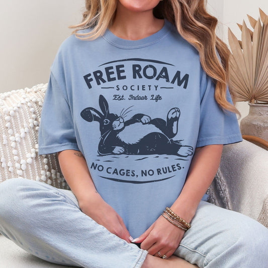 Free Roam Unisex Garment - dyed Heavyweight T-Shirt - Chester & Co.