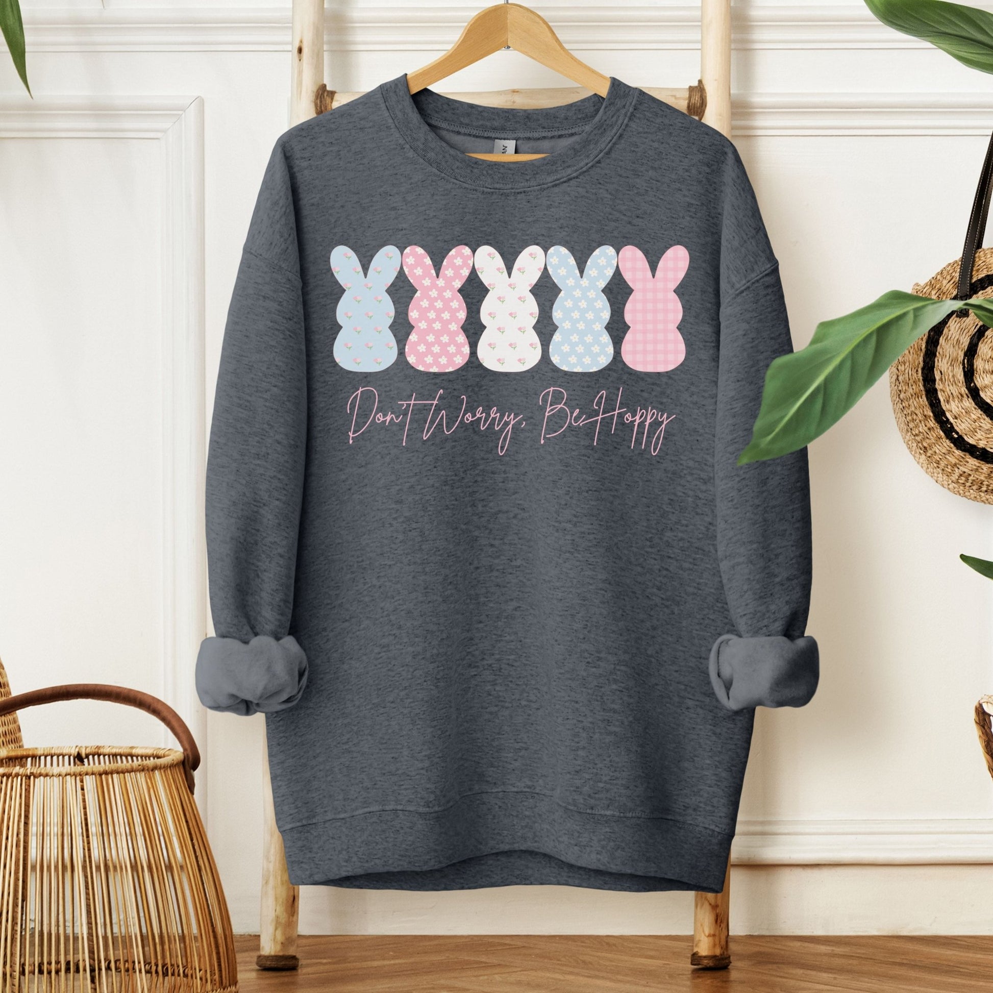 Don't Worry, Be Hoppy Unisex Sweatshirt - Chester & Co.