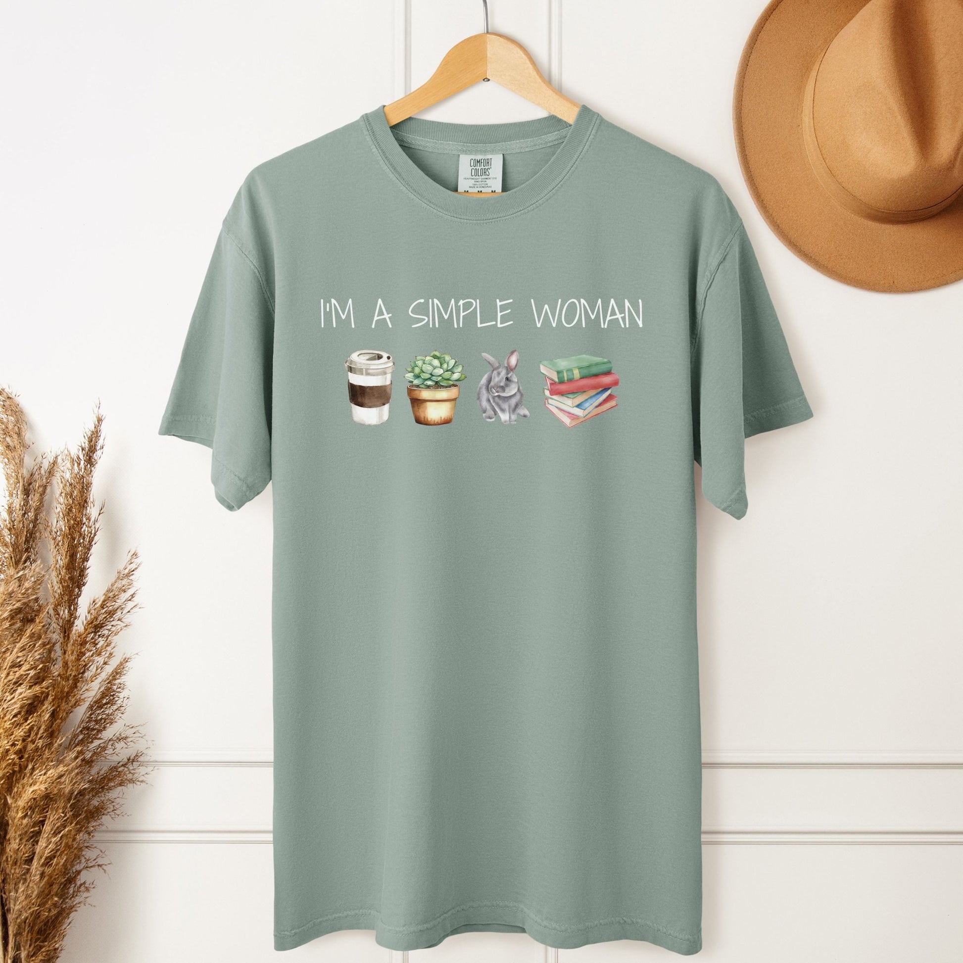 Simple Woman Unisex Garment - dyed Heavyweight T-Shirt - Chester & Co.