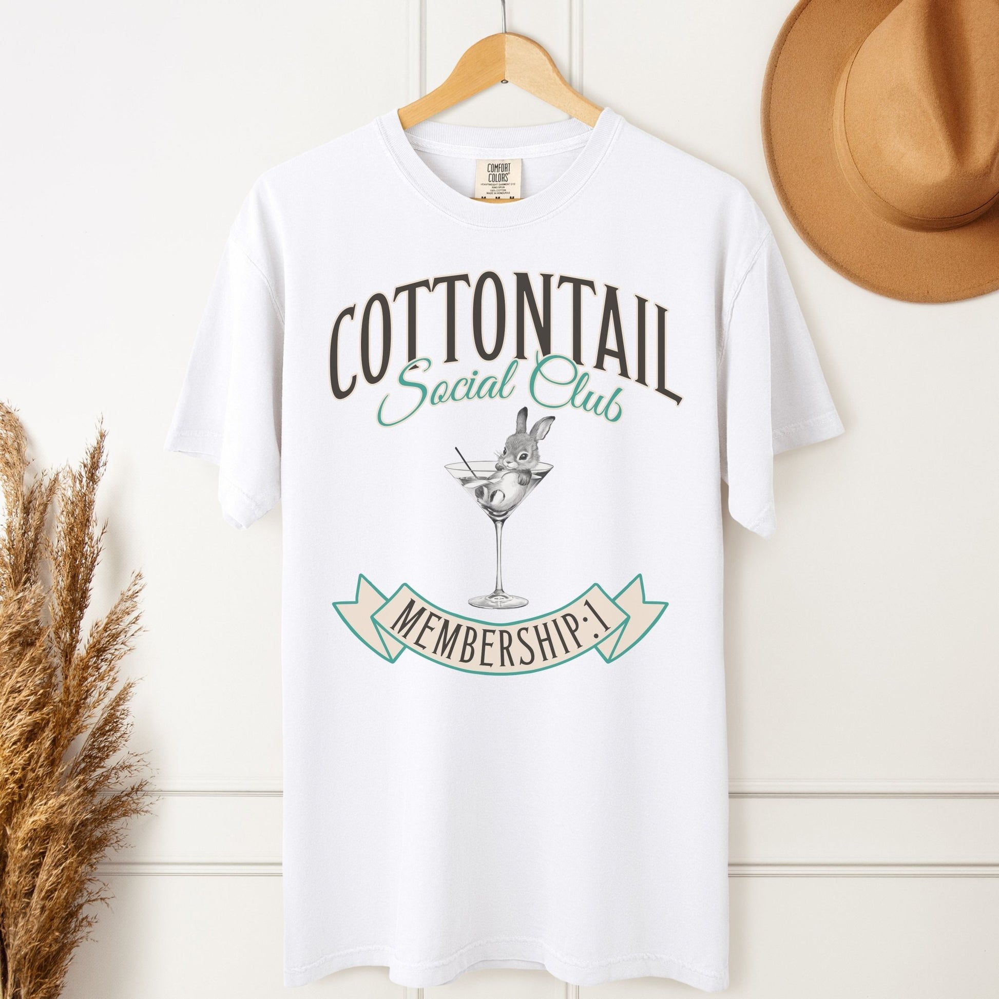 Cottontail Social Club Unisex Garment - dyed Heavyweight T-Shirt - Chester & Co.