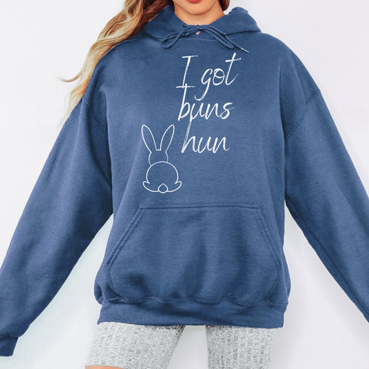 I Got Buns Hun Hoodie - Chester & Co.