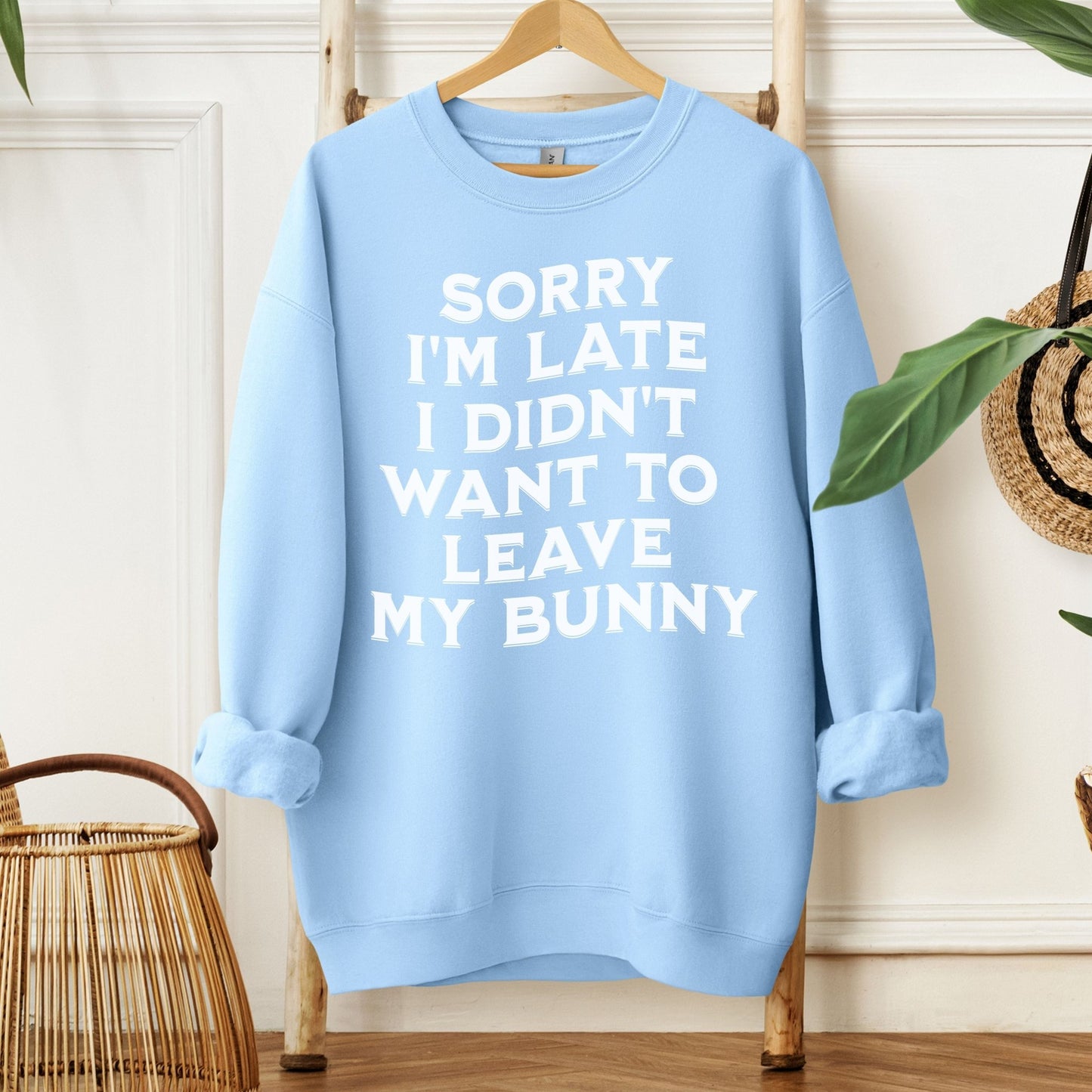 Sorry, I'm Late Unisex Sweatshirt - Chester & Co.