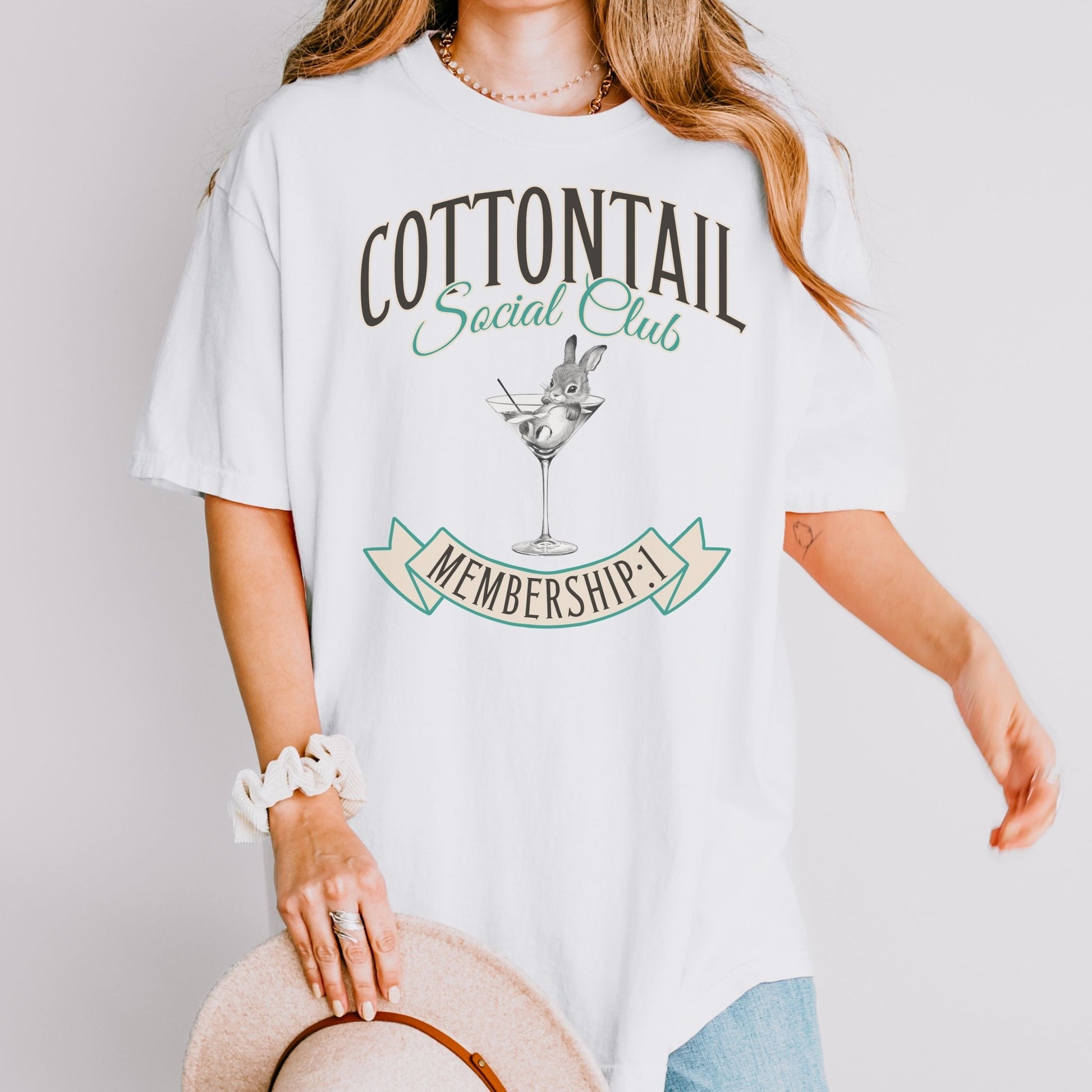 Cottontail Social Club Unisex Garment - dyed Heavyweight T-Shirt - Chester & Co.