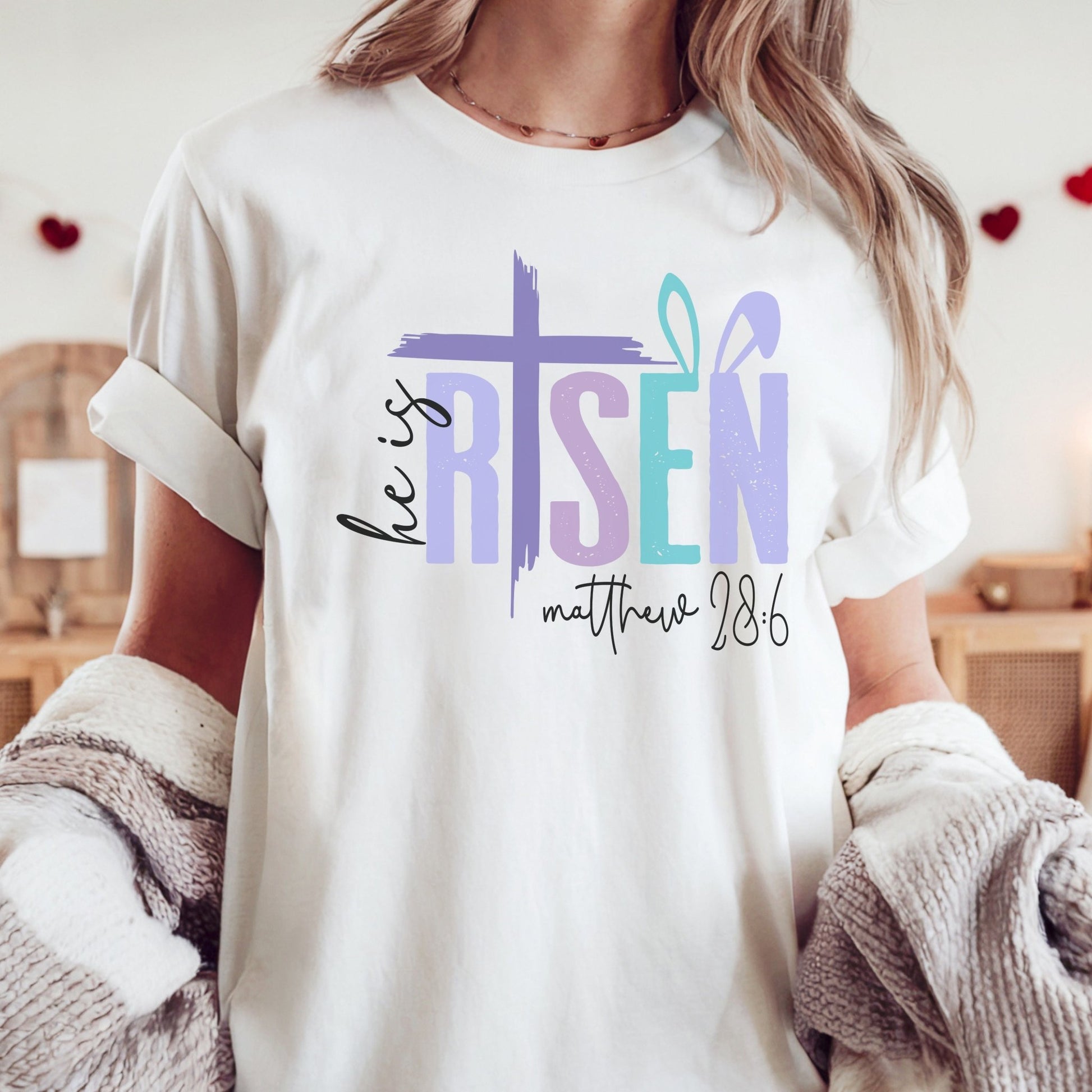 He is Risen Unisex T-Shirt - Chester & Co.