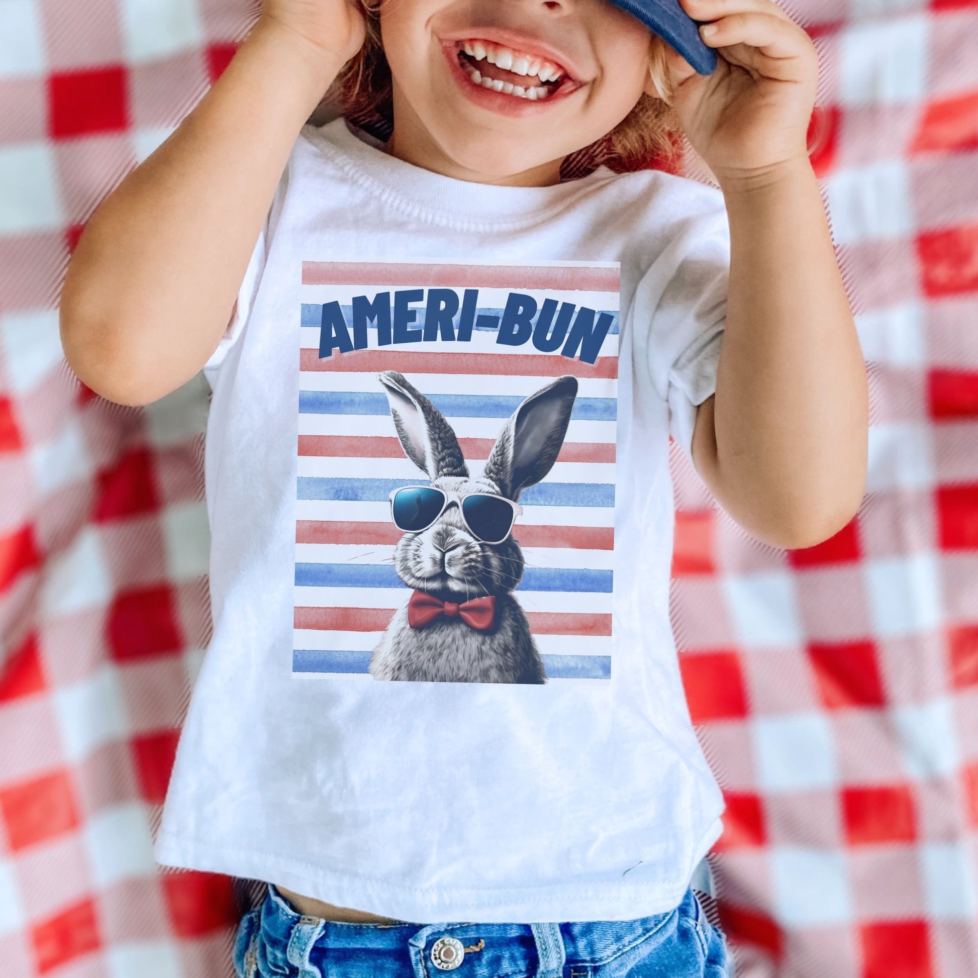 Ameri - bun Toddler Short Sleeve Tee - Chester & Co.