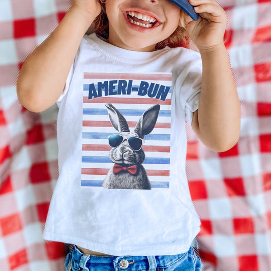 Ameri - bun Toddler Short Sleeve Tee - Chester & Co.