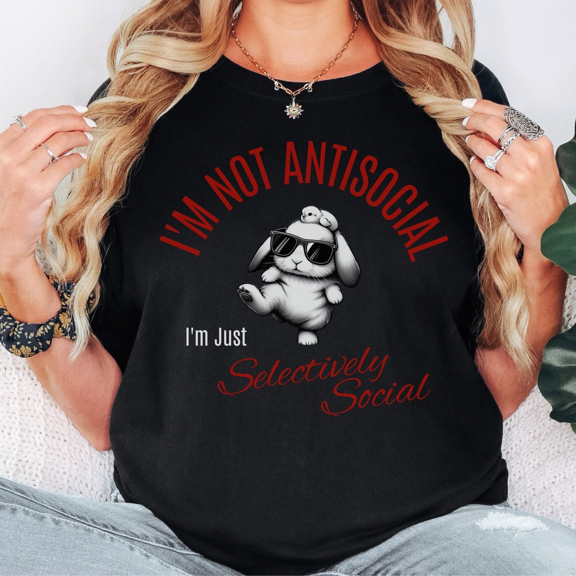 Selectively Social Unisex Garment - dyed Heavyweight T-Shirt - Chester & Co.