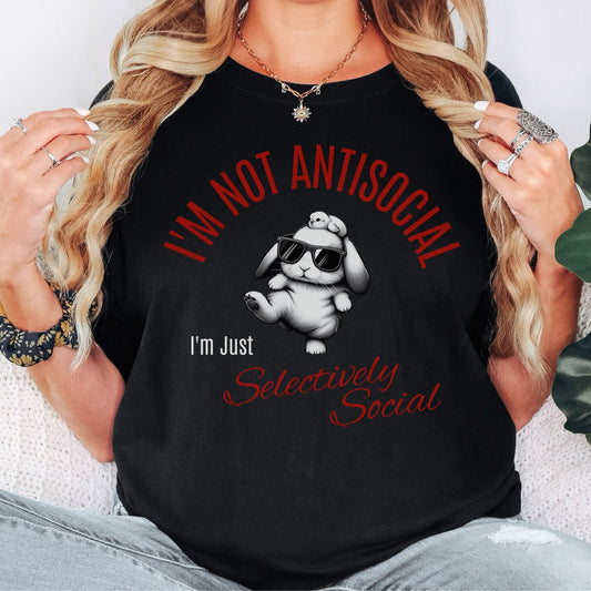 Selectively Social Unisex Garment - dyed Heavyweight T-Shirt - Chester & Co.