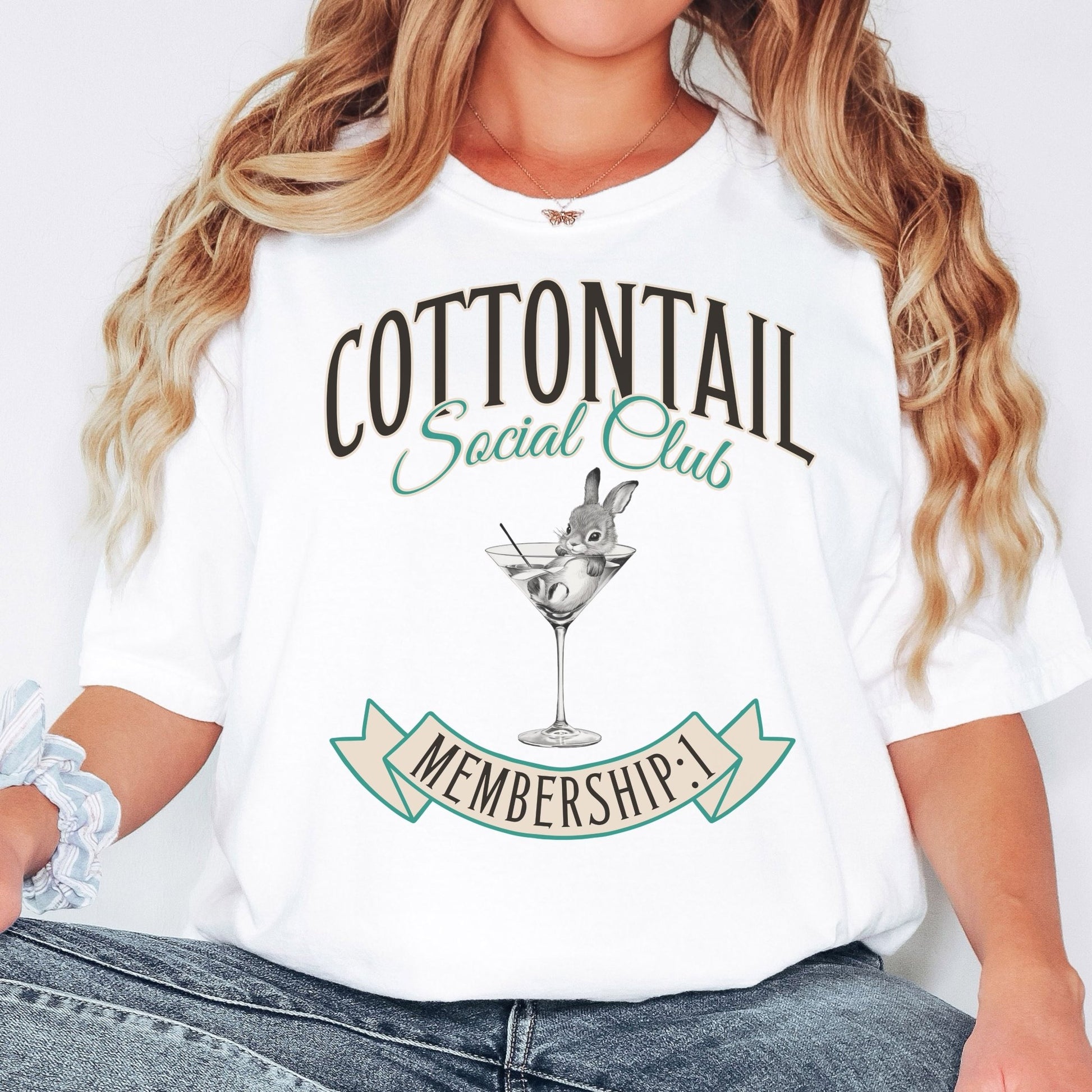 Cottontail Social Club Unisex Garment - dyed Heavyweight T-Shirt - Chester & Co.