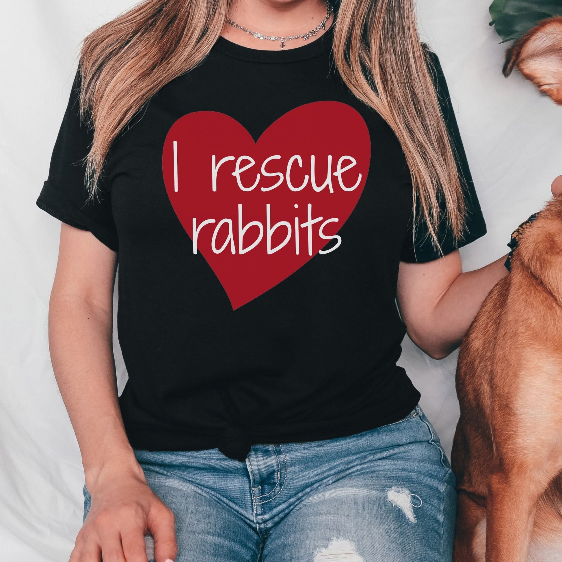 I Rescue Rabbits Unisex T-Shirt - Chester & Co.