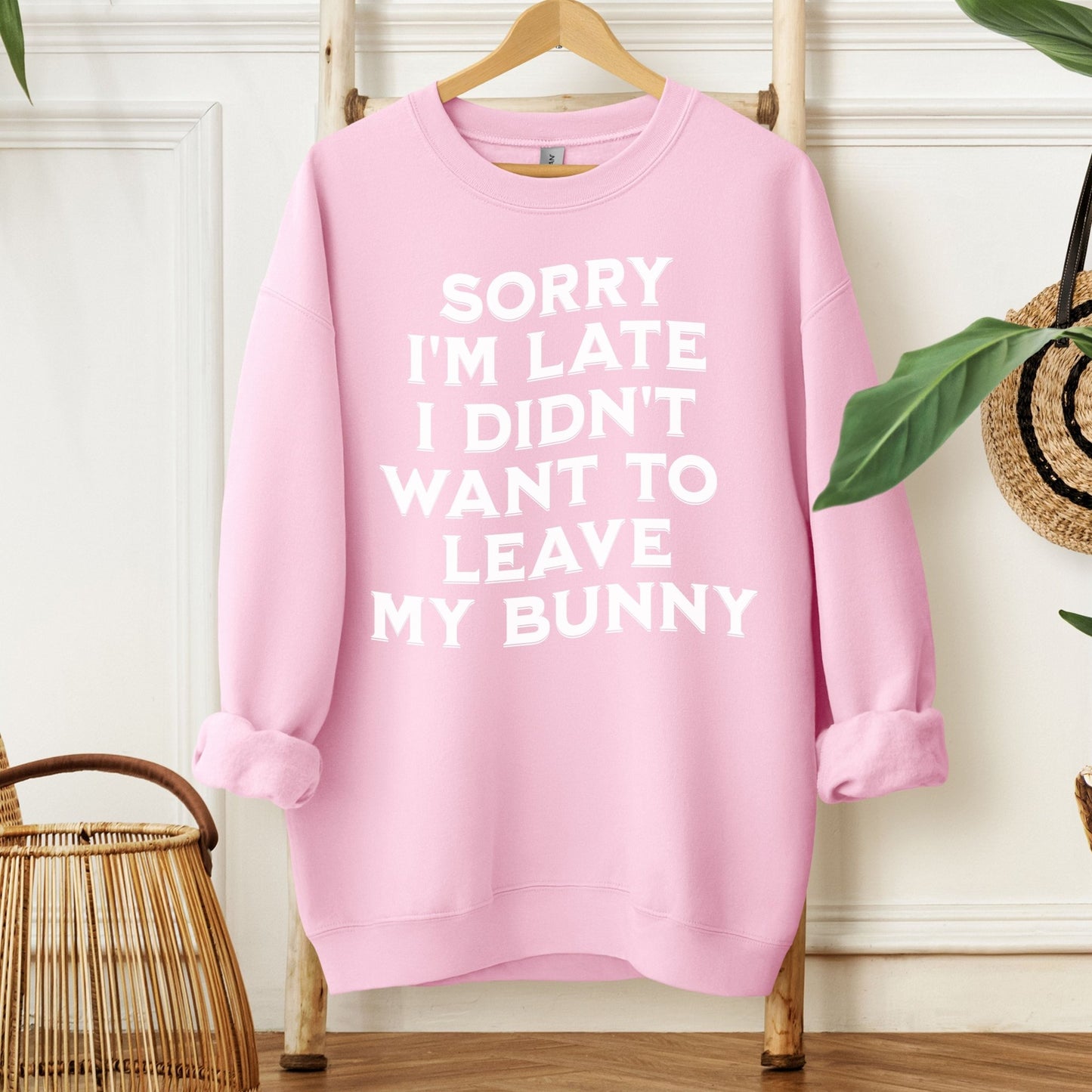 Sorry, I'm Late Unisex Sweatshirt - Chester & Co.