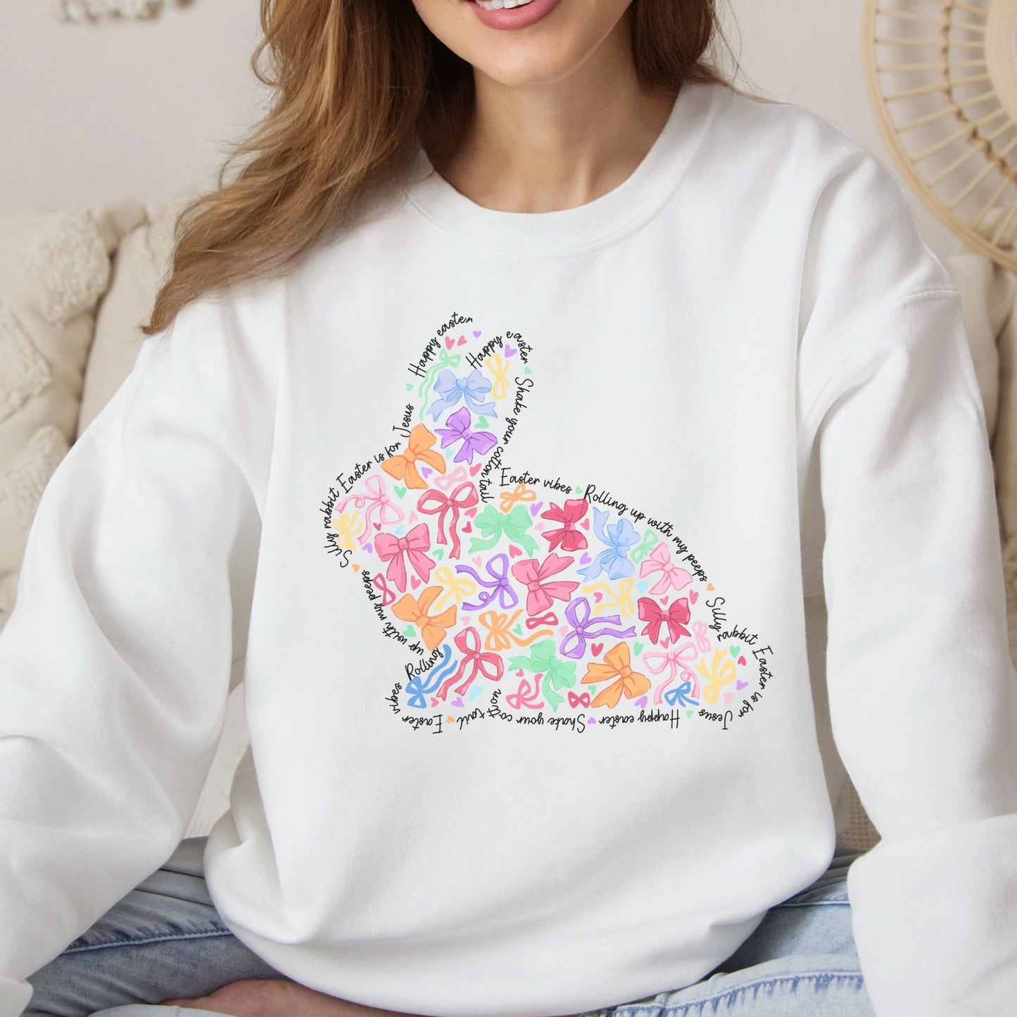 Bunny of Bows Unisex Sweatshirt - Chester & Co.