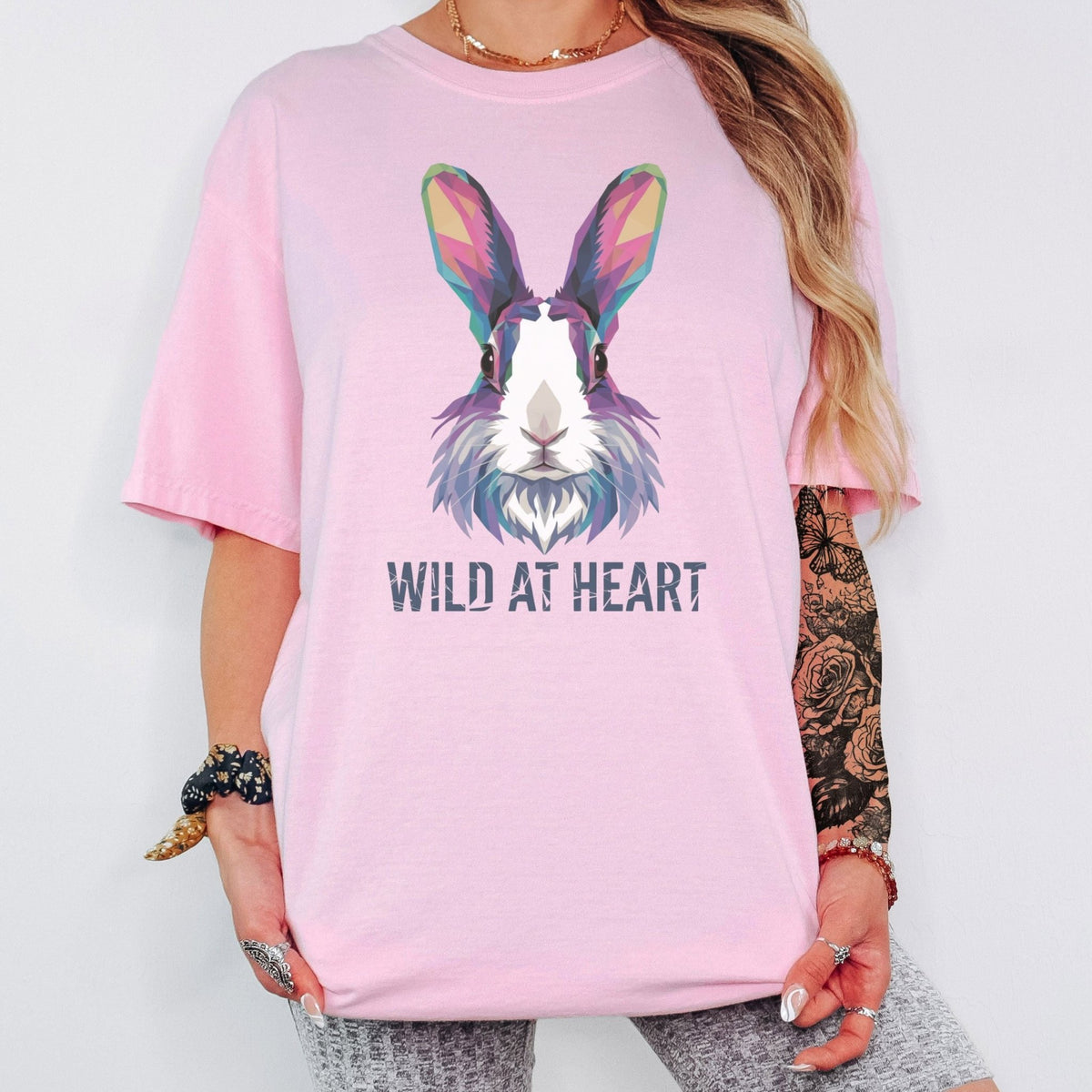 Wild at Heart Garment - dyed Heavyweight T-Shirt - Chester & Co.