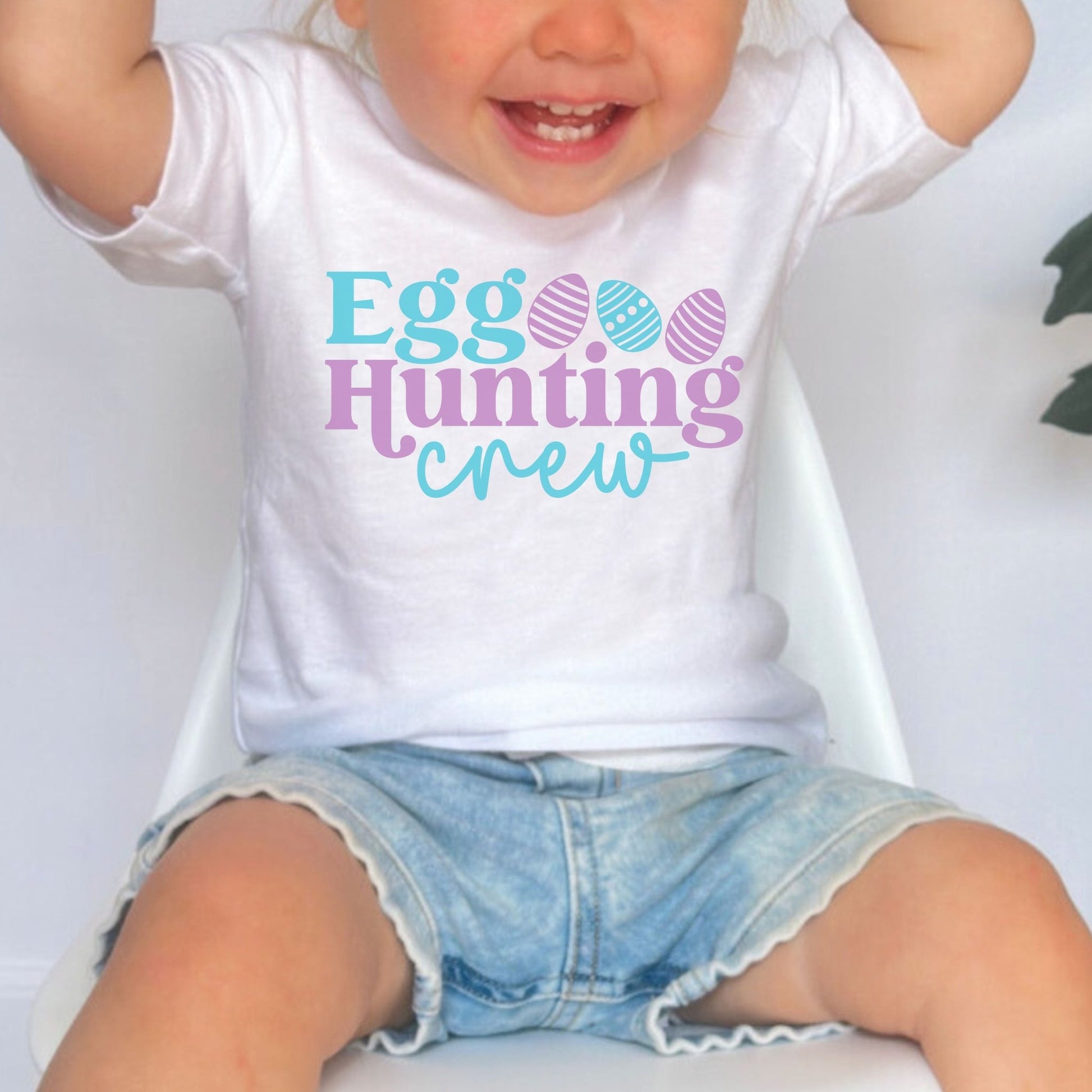 Egg Hunting Crew Baby Jersey Short Sleeve Tee - Chester & Co.