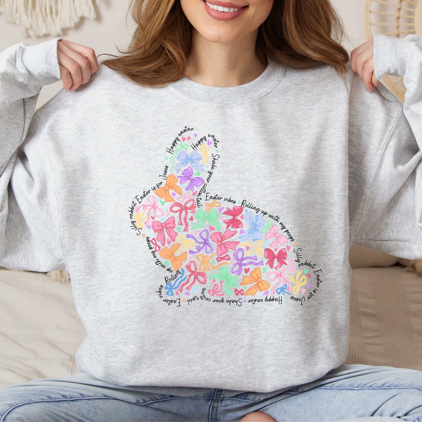 Bunny of Bows Unisex Sweatshirt - Chester & Co.