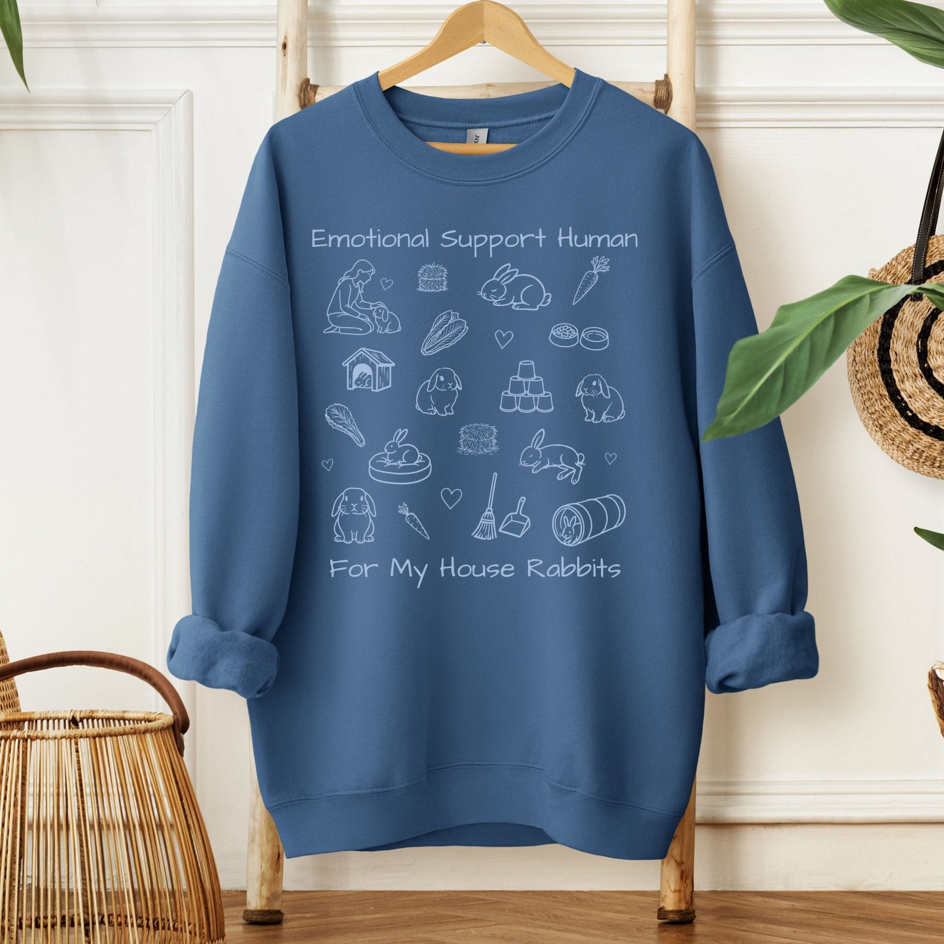 Emotional Support Human Unisex Sweatshirt - Chester & Co.