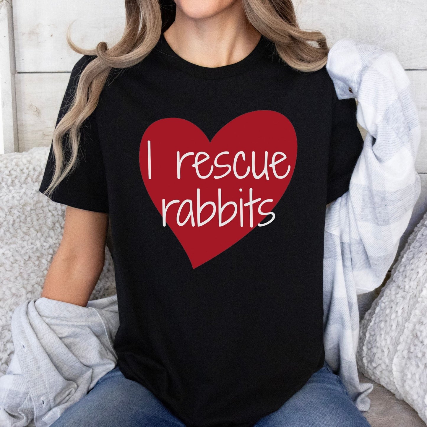 I Rescue Rabbits Unisex T-Shirt - Chester & Co.