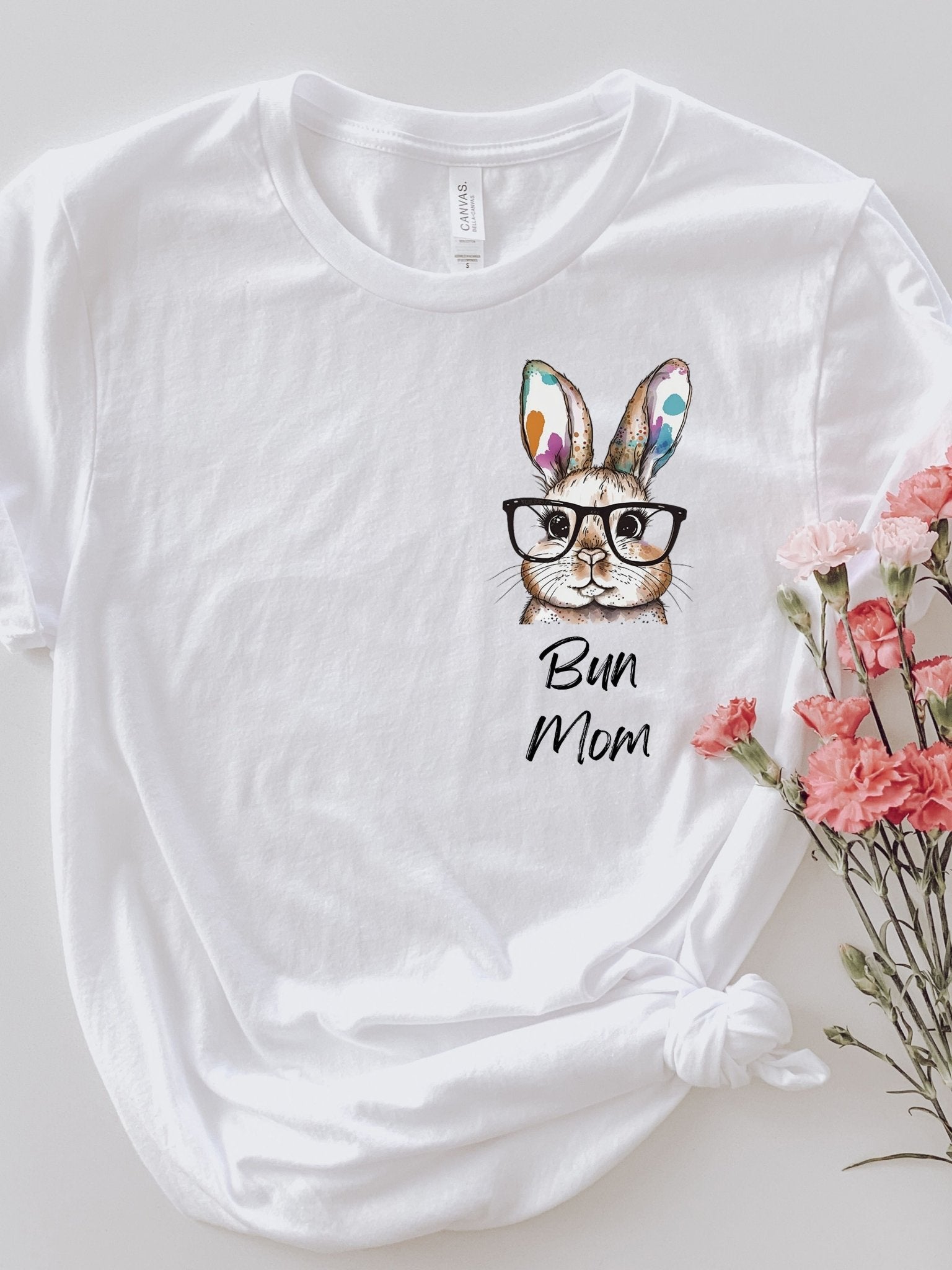 Bun Mom Watercolor Unisex T-Shirt - Chester & Co.