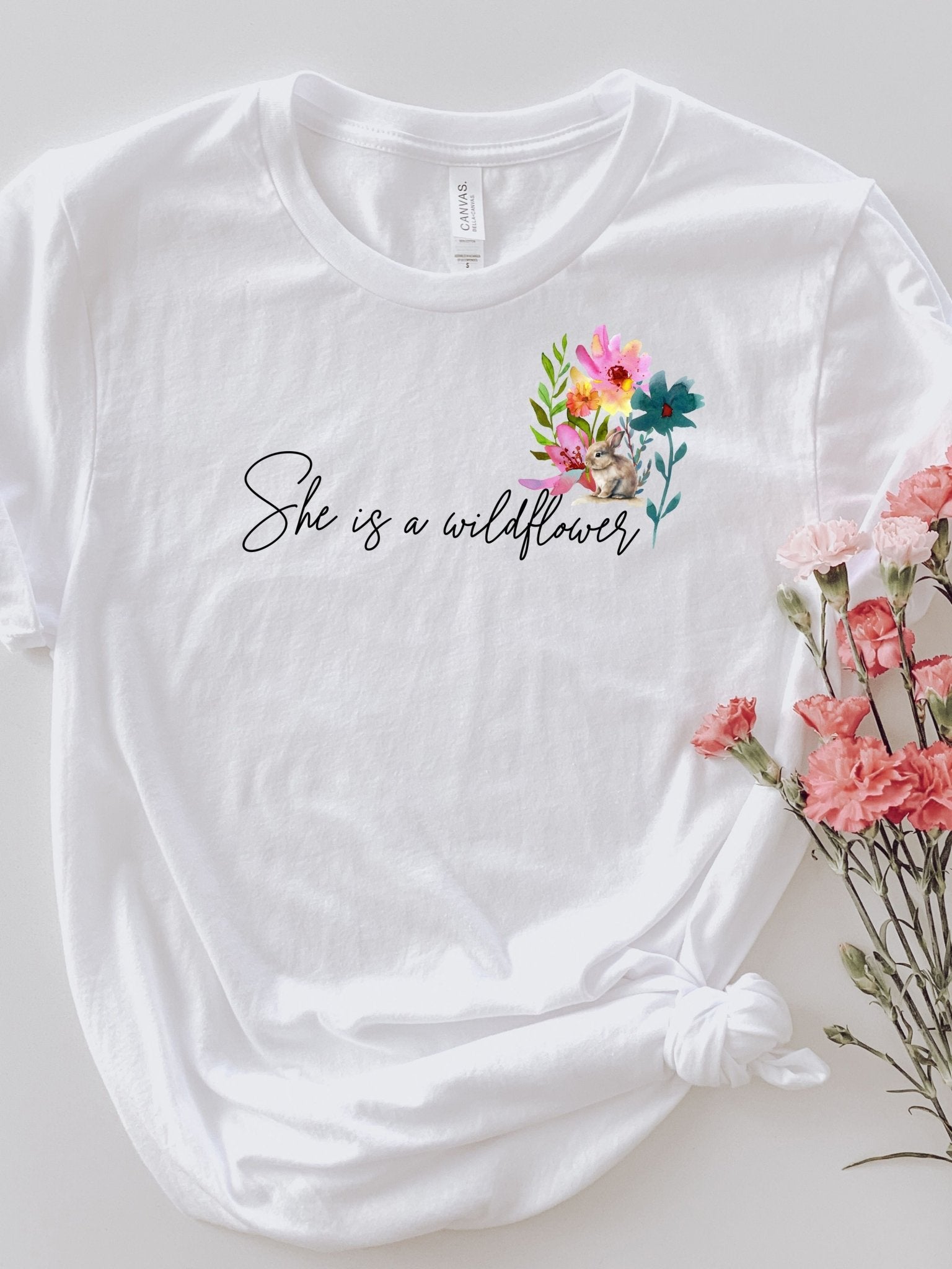 She is a Wildflower Unisex T-Shirt - Chester & Co.