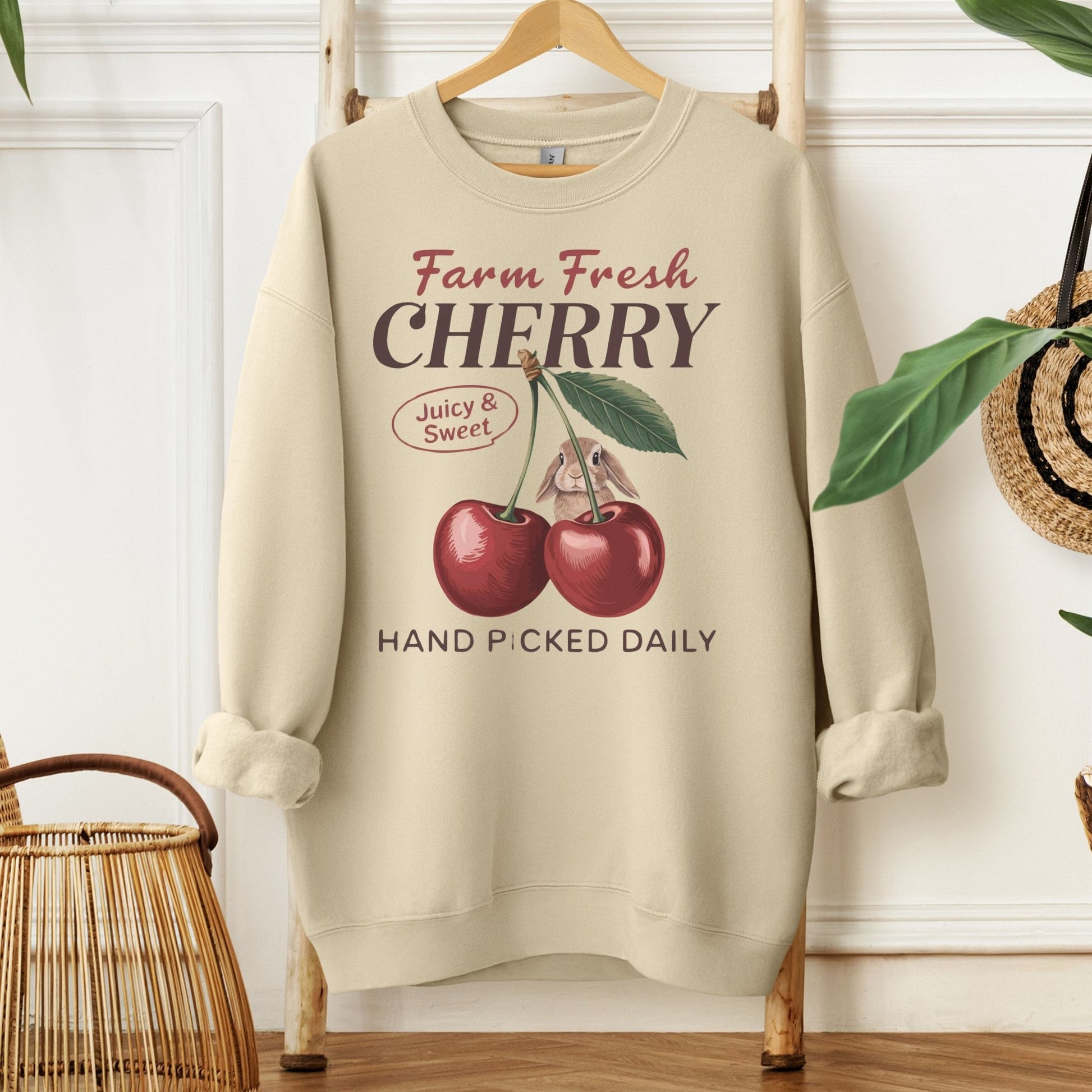 Farm Fresh Cherry Unisex Sweatshirt - Chester & Co.