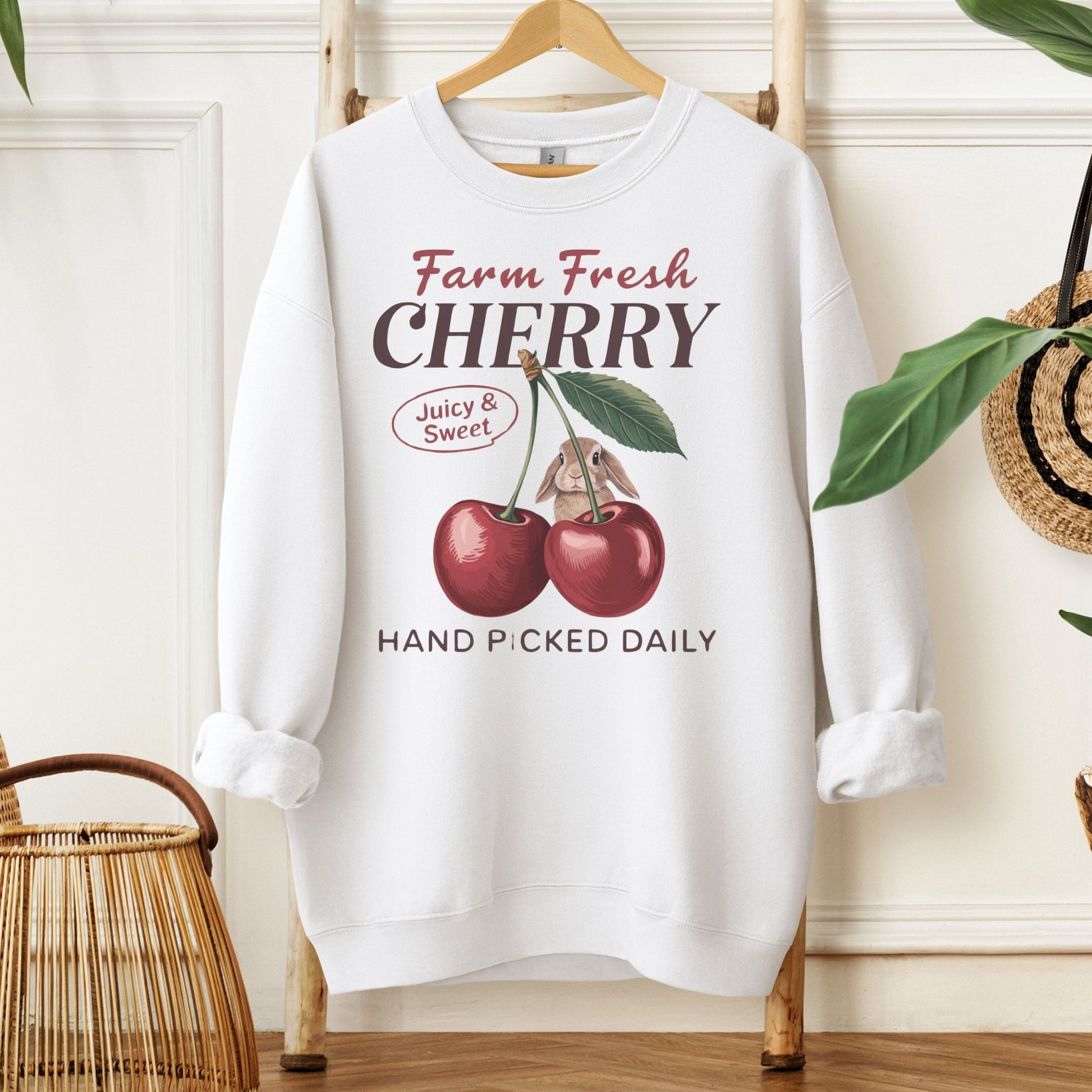 Farm Fresh Cherry Unisex Sweatshirt - Chester & Co.