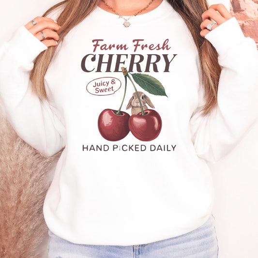 Farm Fresh Cherry Unisex Sweatshirt - Chester & Co.