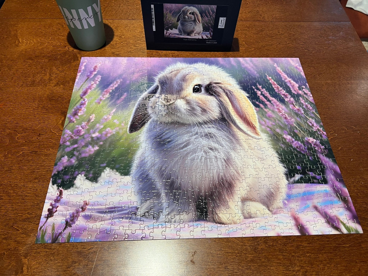 Lavender Blossoms Jigsaw Puzzle - Chester & Co.