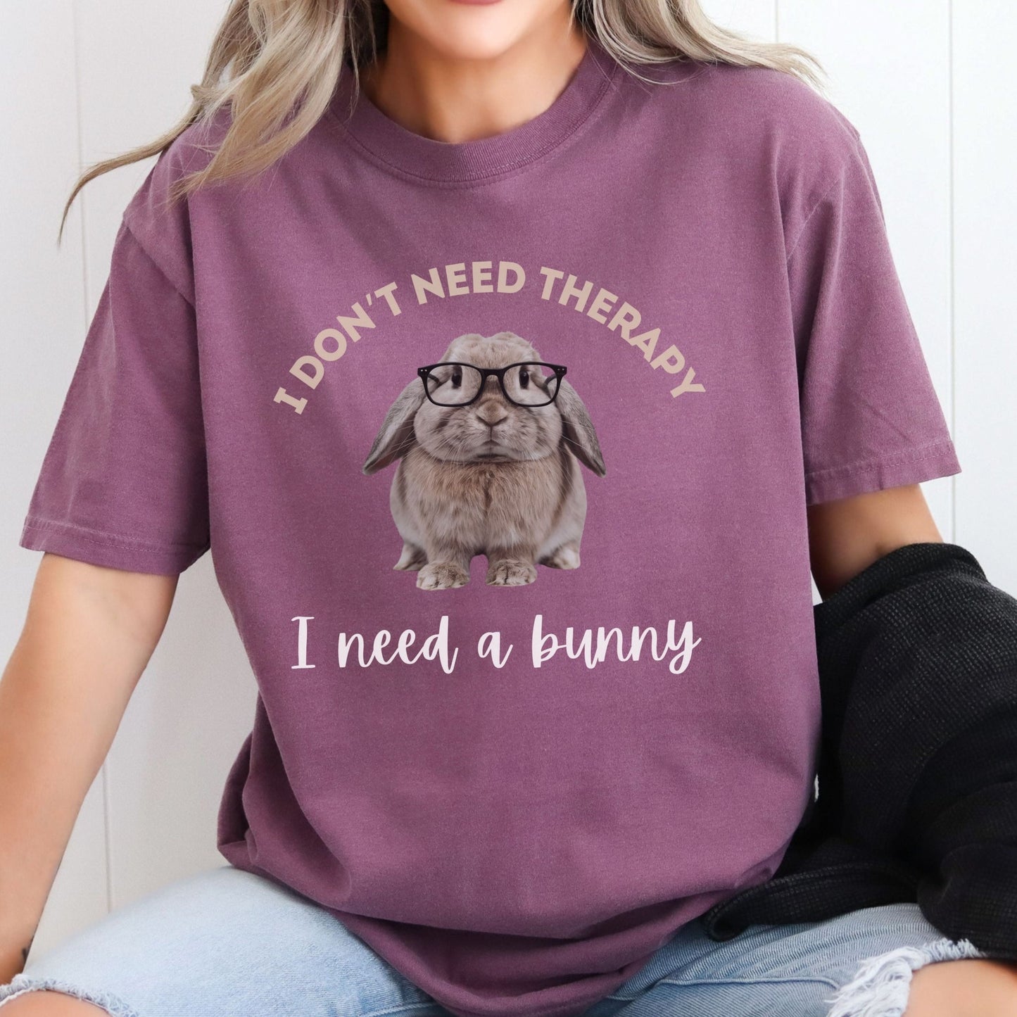 I Don't Need Therapy Unisex Garment - dyed Heavyweight T-Shirt - Chester & Co.