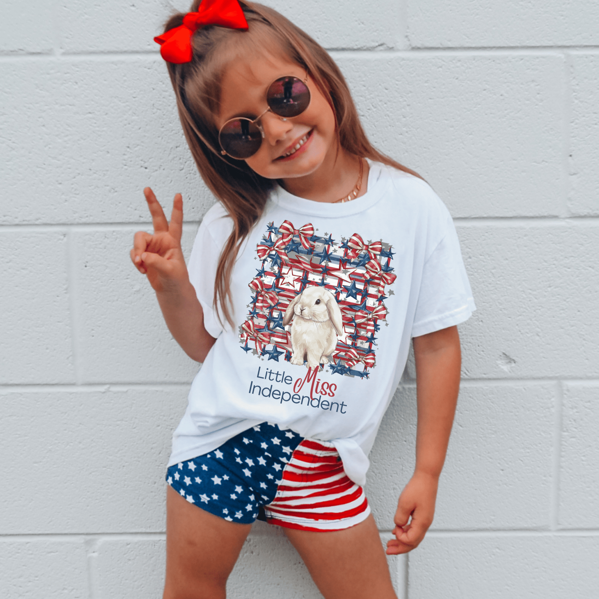 Little Miss Independent Youth Short Sleeve T-Shirt - Chester & Co.