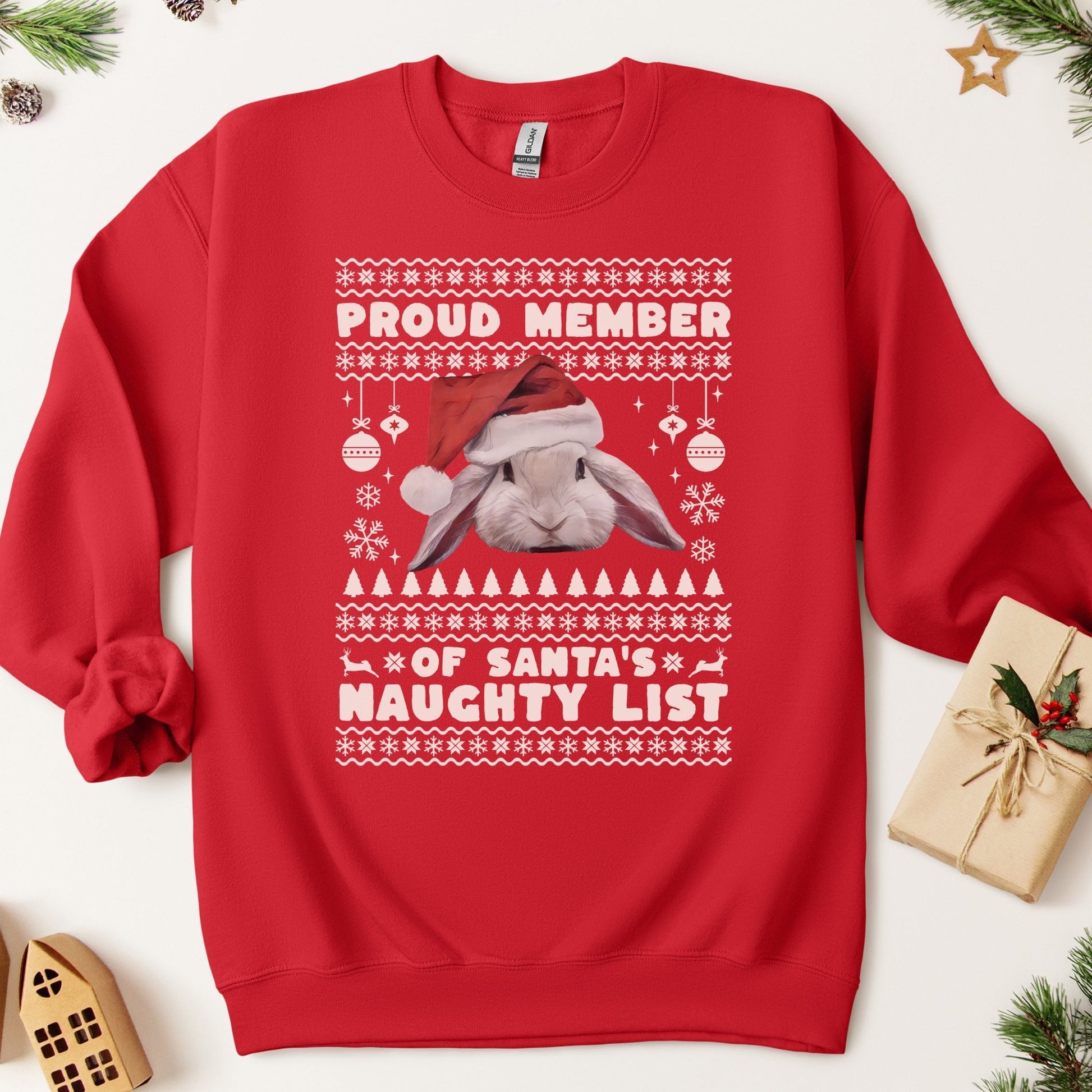 Member of Santa's Naughty List Unisex Sweatshirt - Chester & Co.