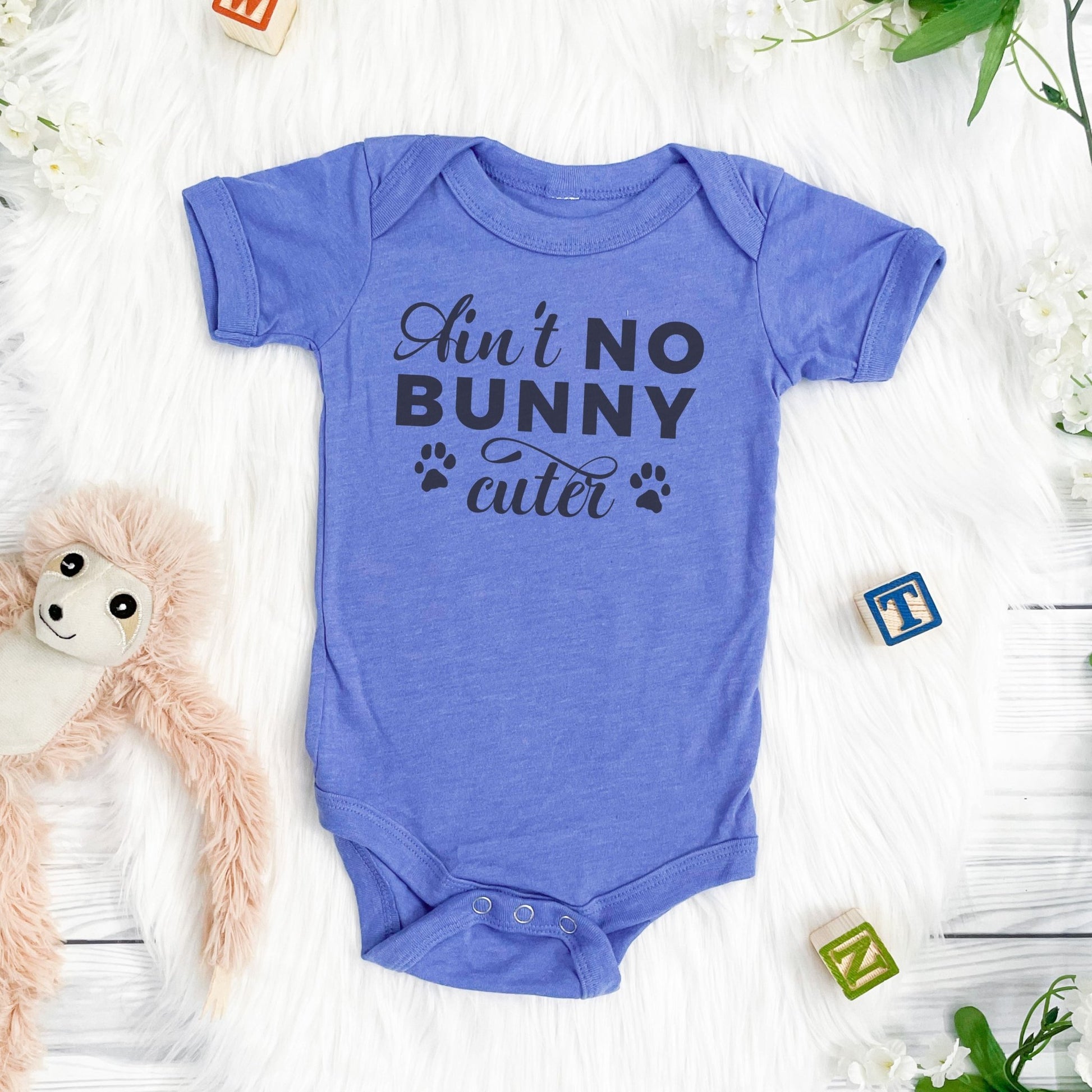 Ain't No Bunny Cuter Baby Short Sleeve One Piece - Chester & Co.