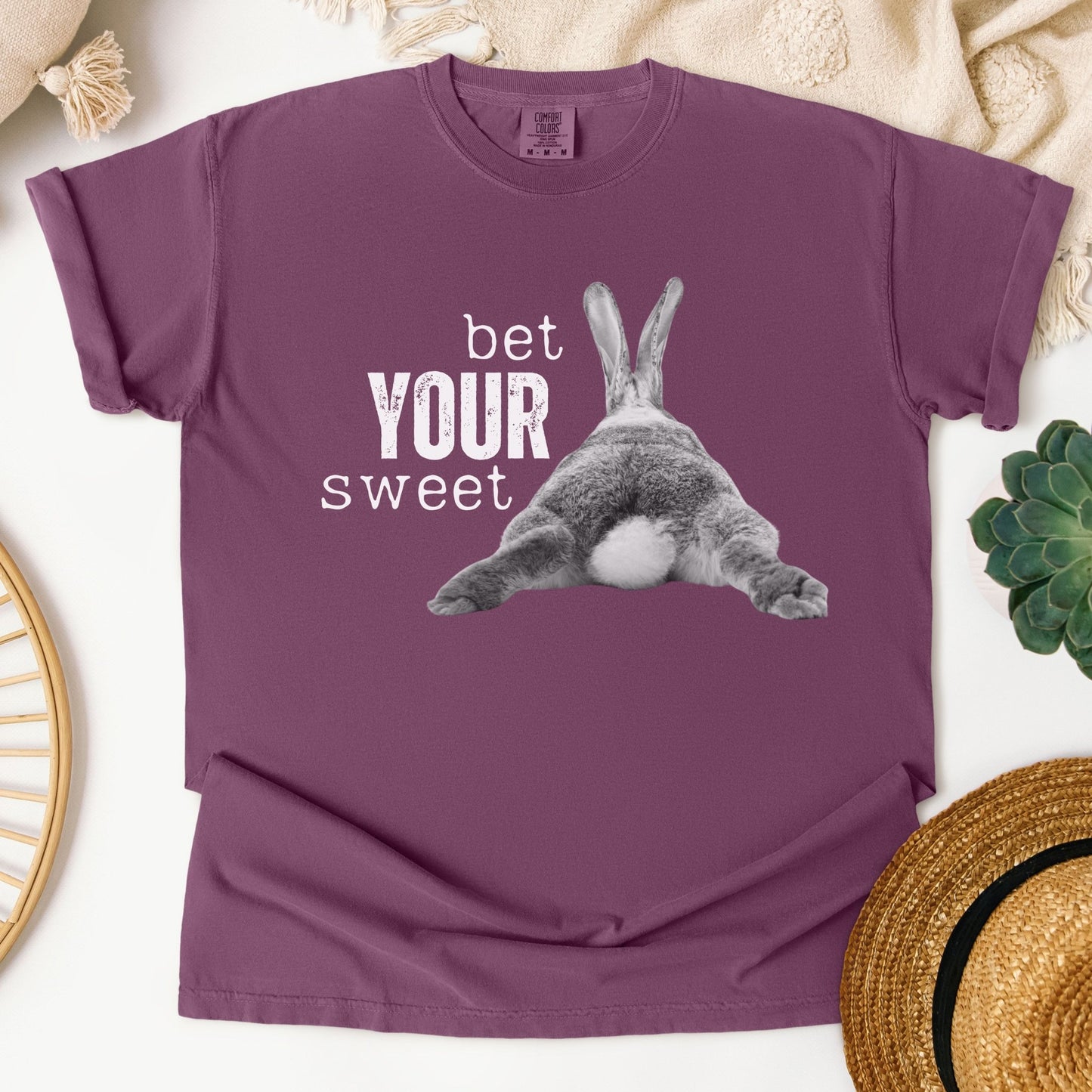 Bet Your Sweet . . . Unisex Garment - dyed Heavyweight T-Shirt - Chester & Co.