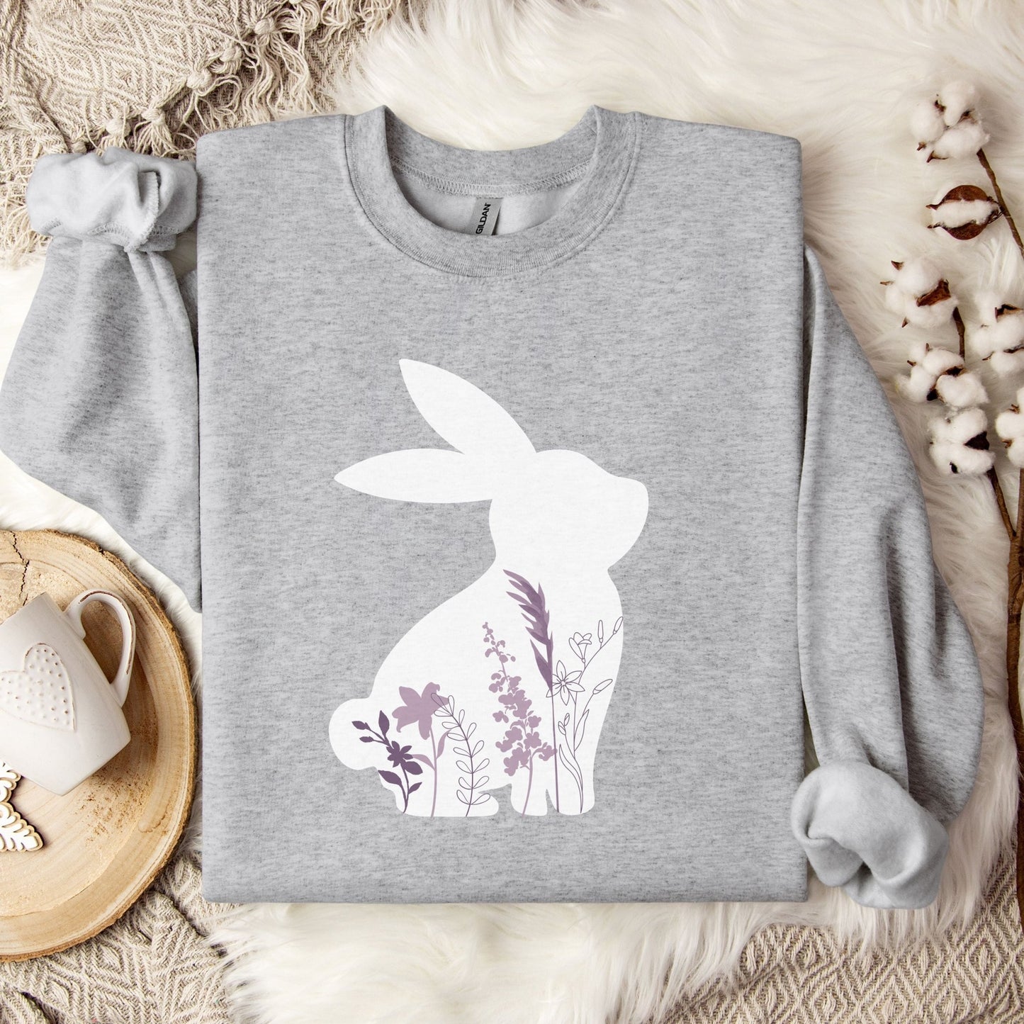 Bunny Silhouette Unisex Sweatshirt - Chester & Co.